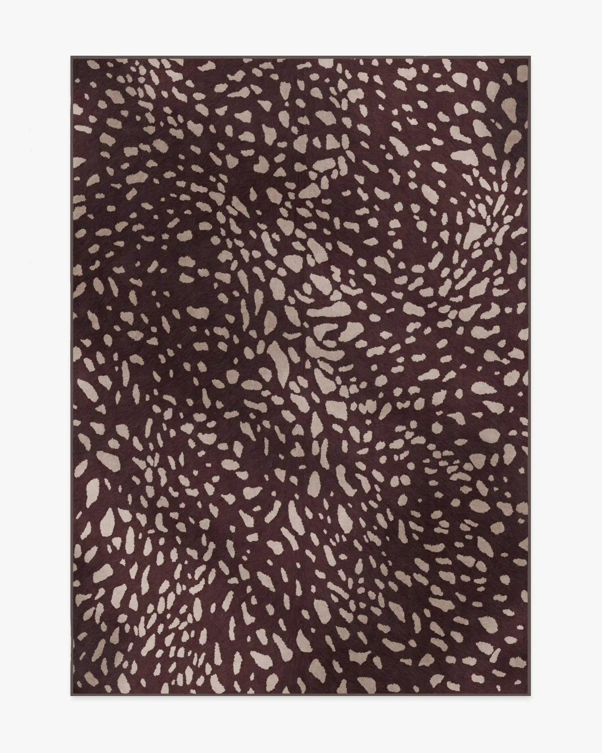 Fawn Burgundy Rug