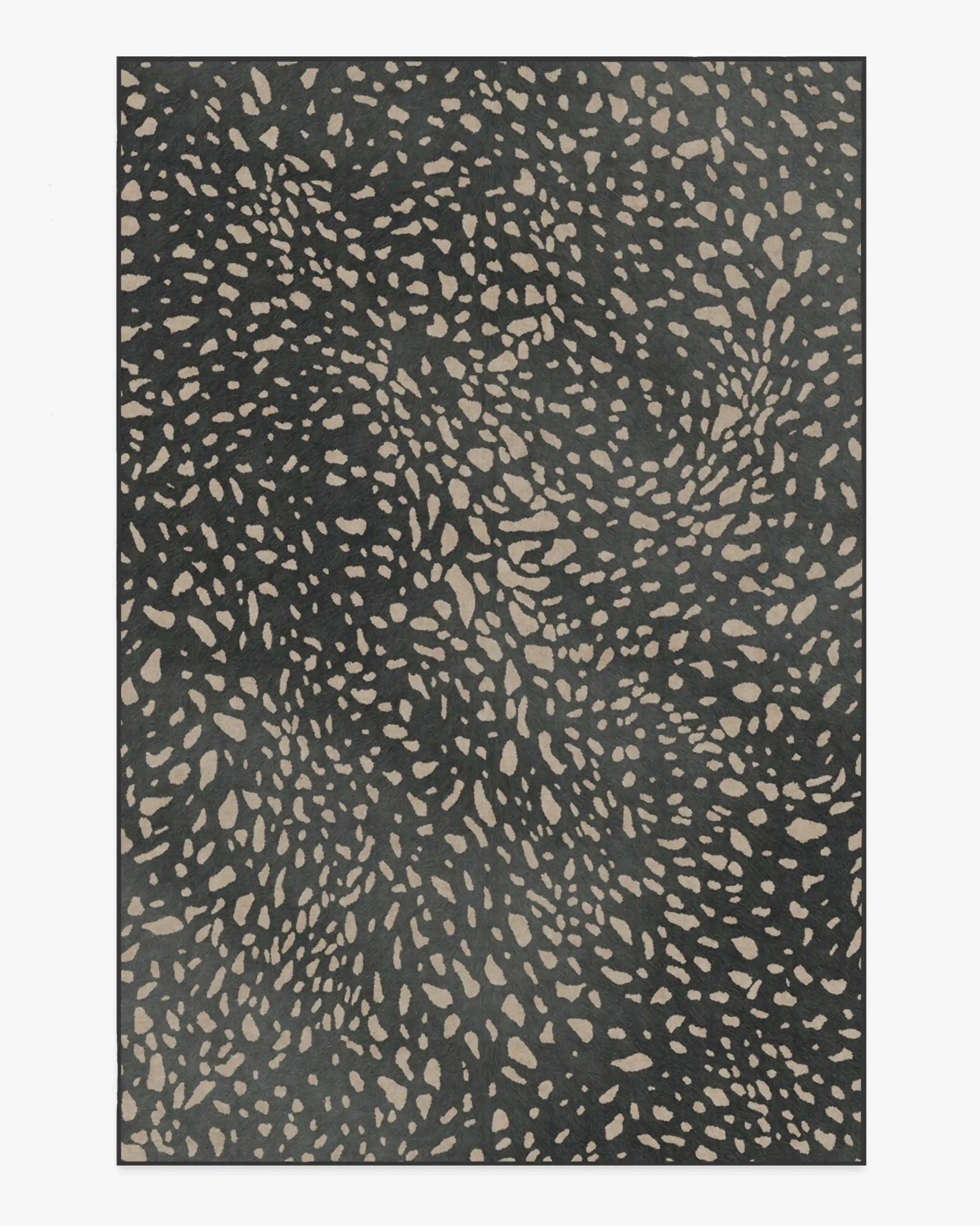 Fawn Dark Grey Rug