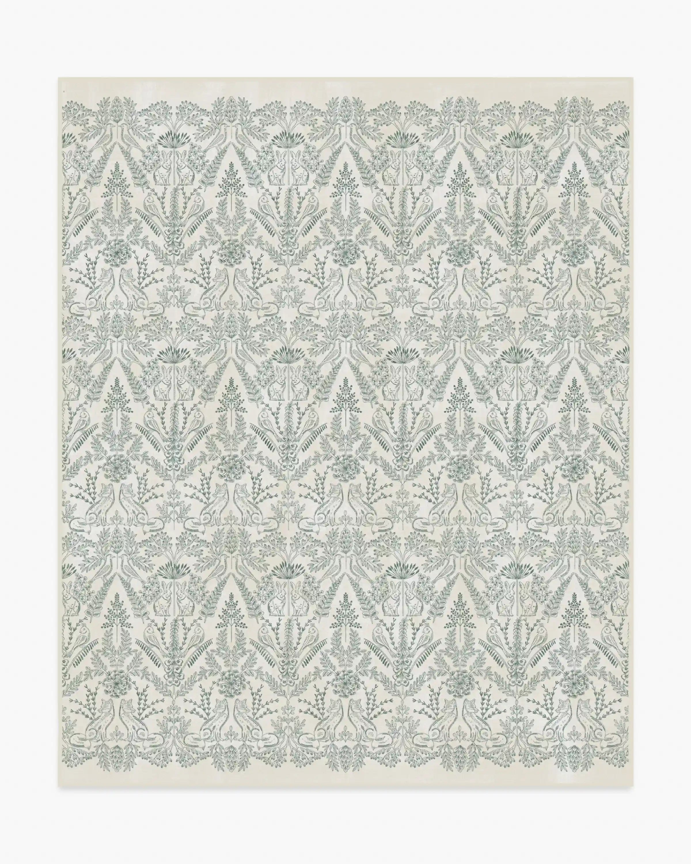 Fern & Fable Green Rug
