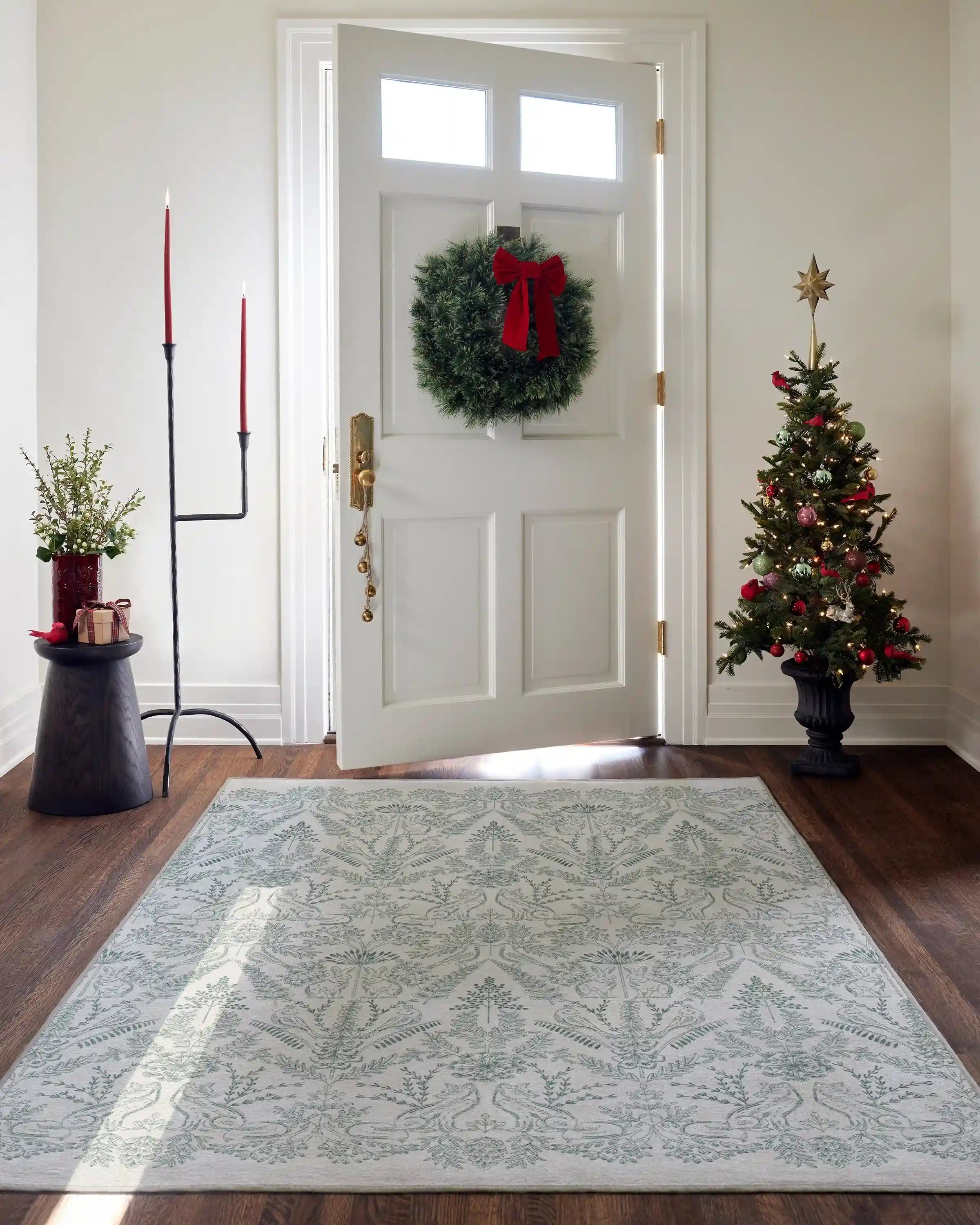 Fern & Fable Green Rug
