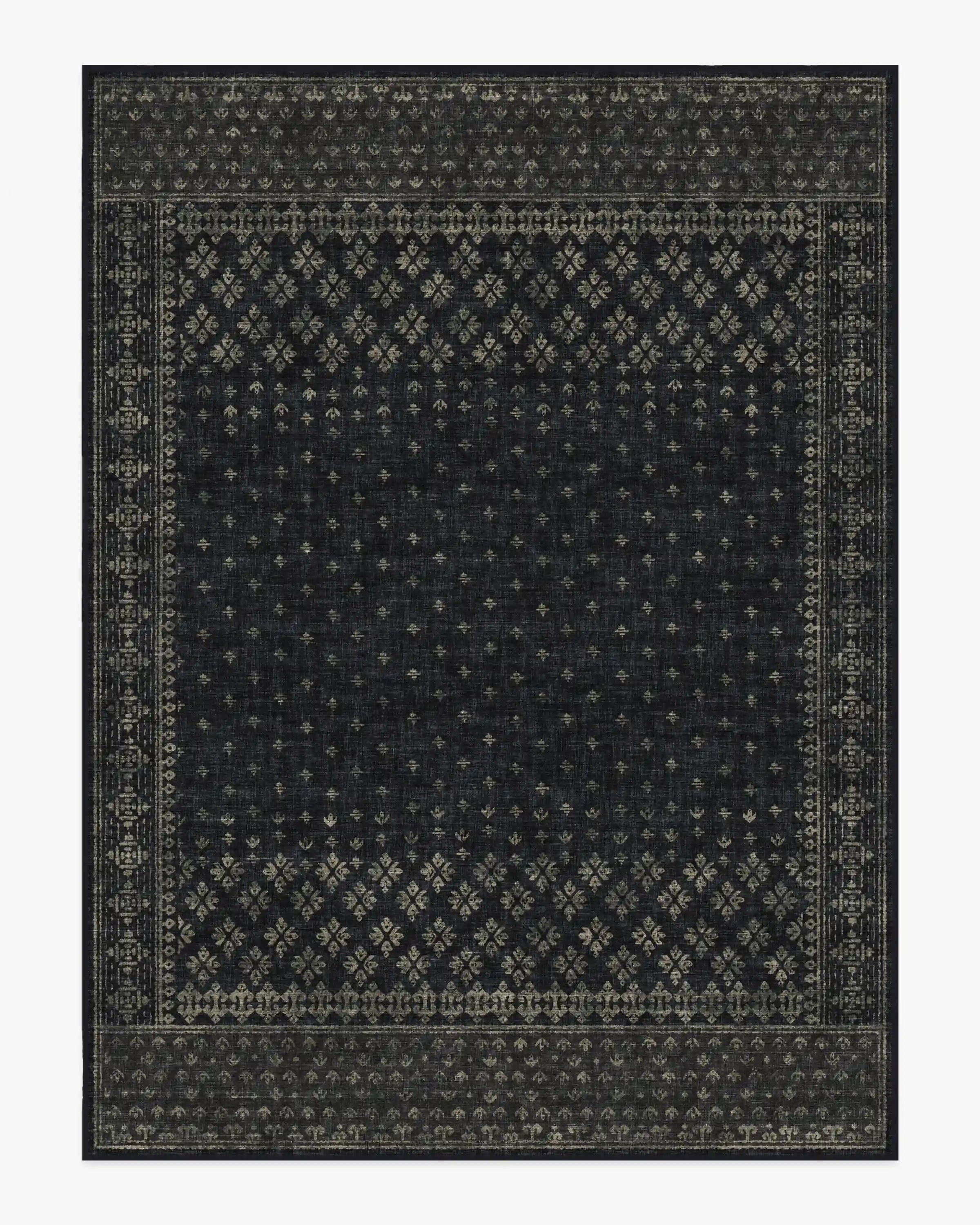 Fernanda Black Rug
