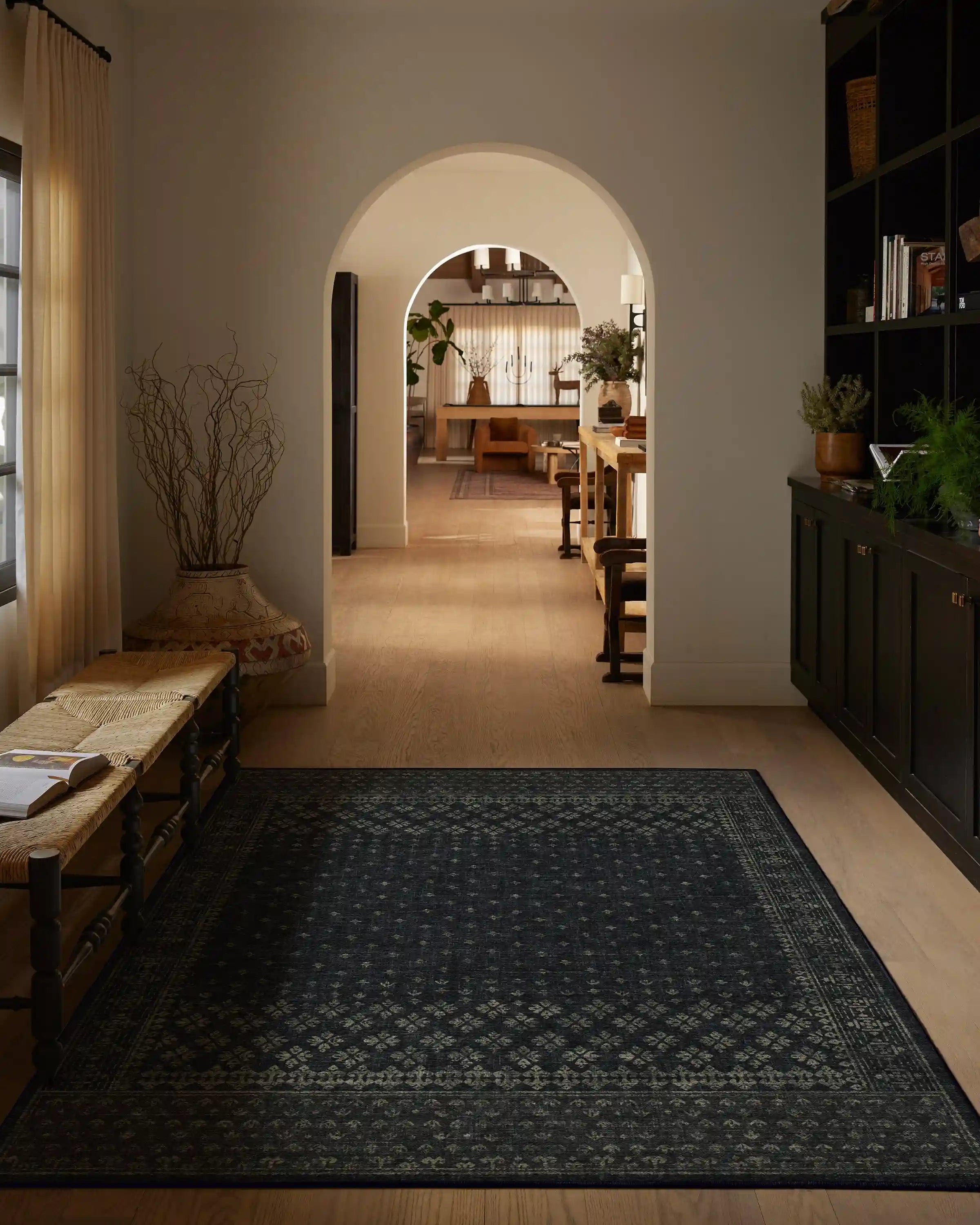 Fernanda Black Rug