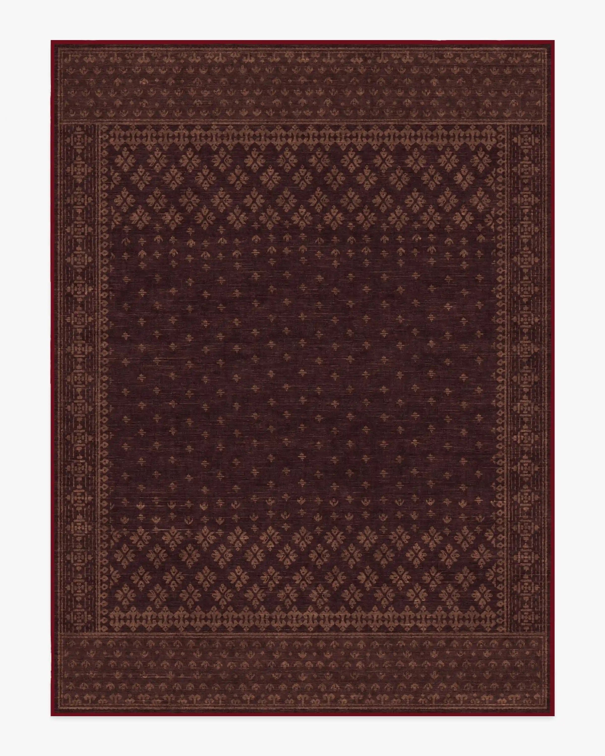 Fernanda Burgundy Rug