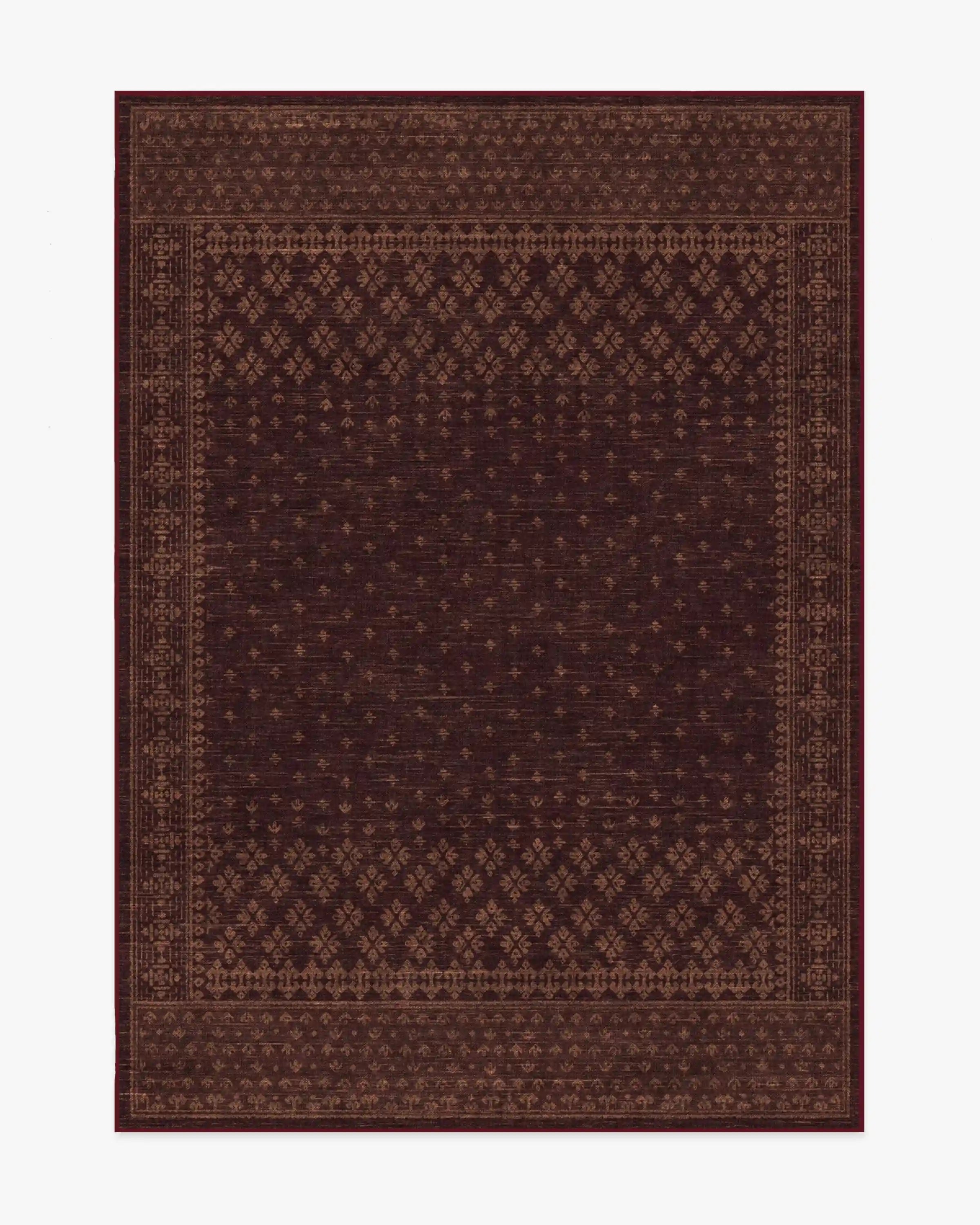 Fernanda Burgundy Rug
