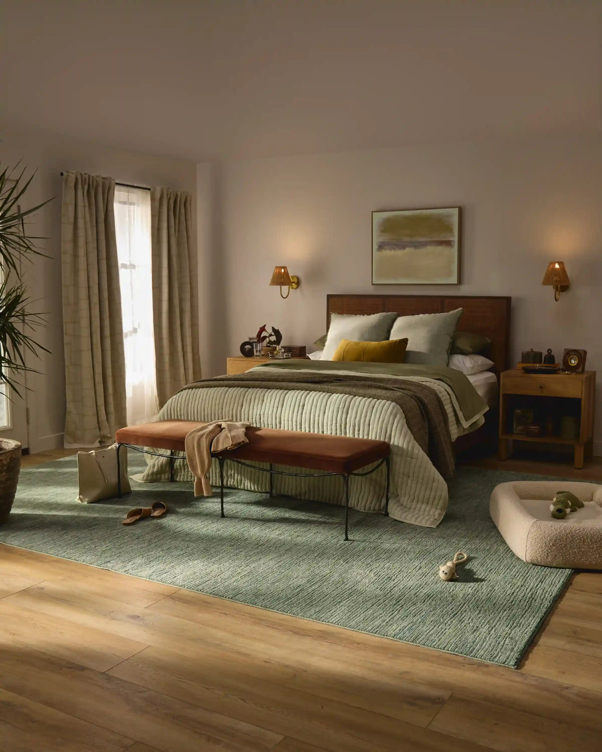 Finley Sage Plush Rug