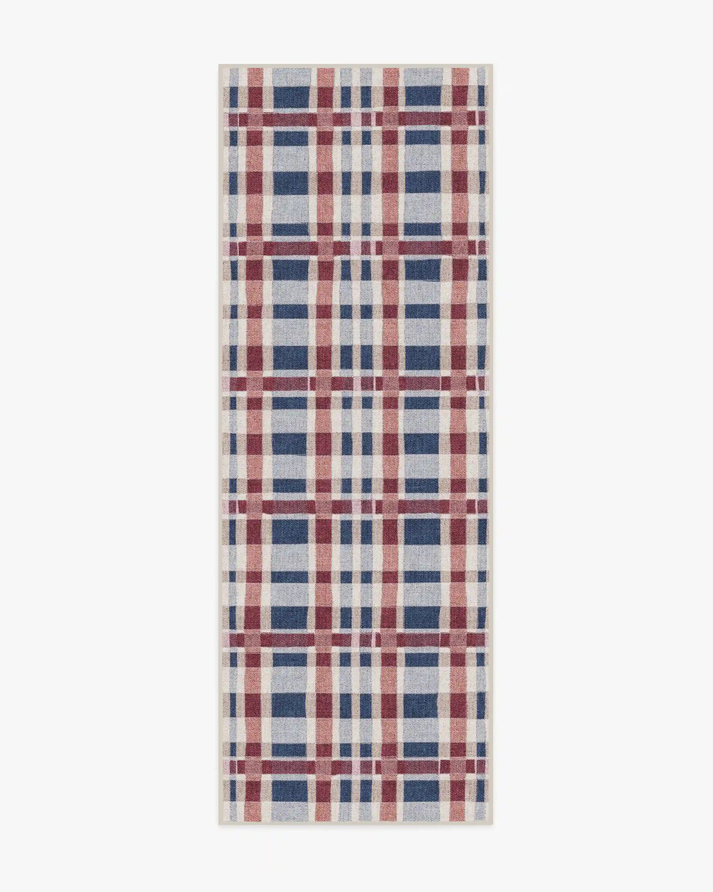 Finn Red & Blue Rug