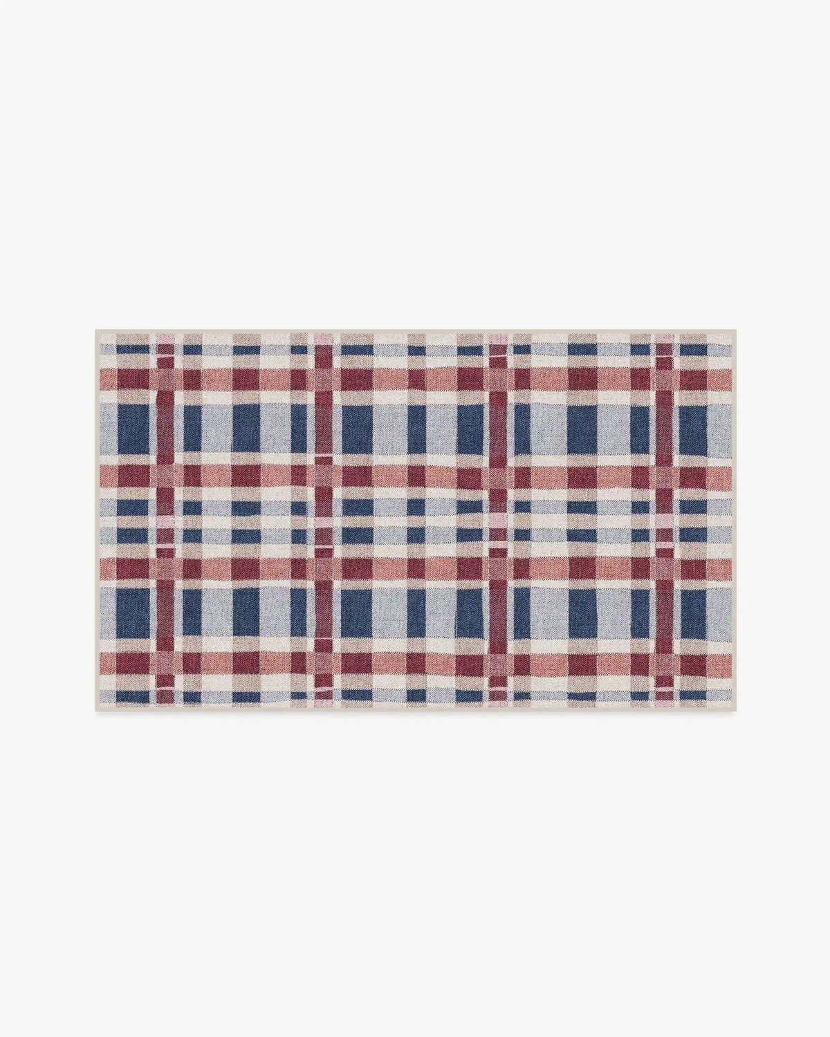 Finn Red & Blue Rug