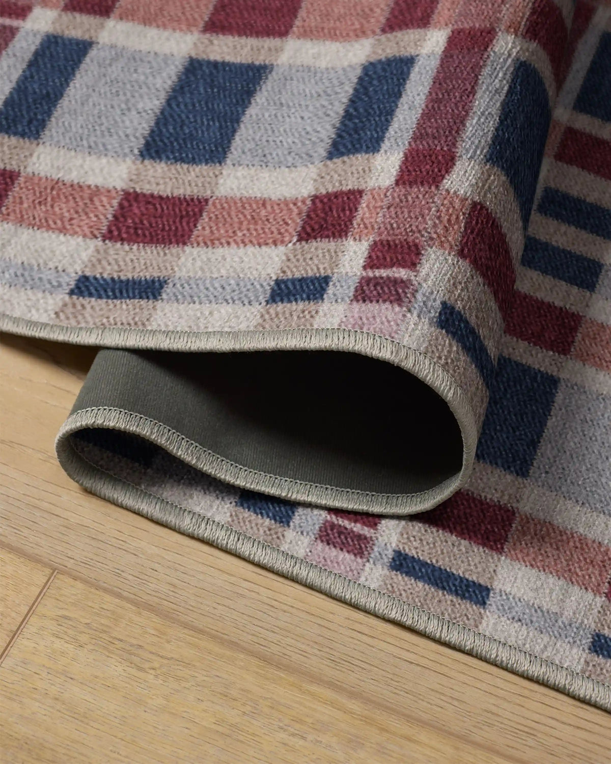 Finn Red & Blue Rug