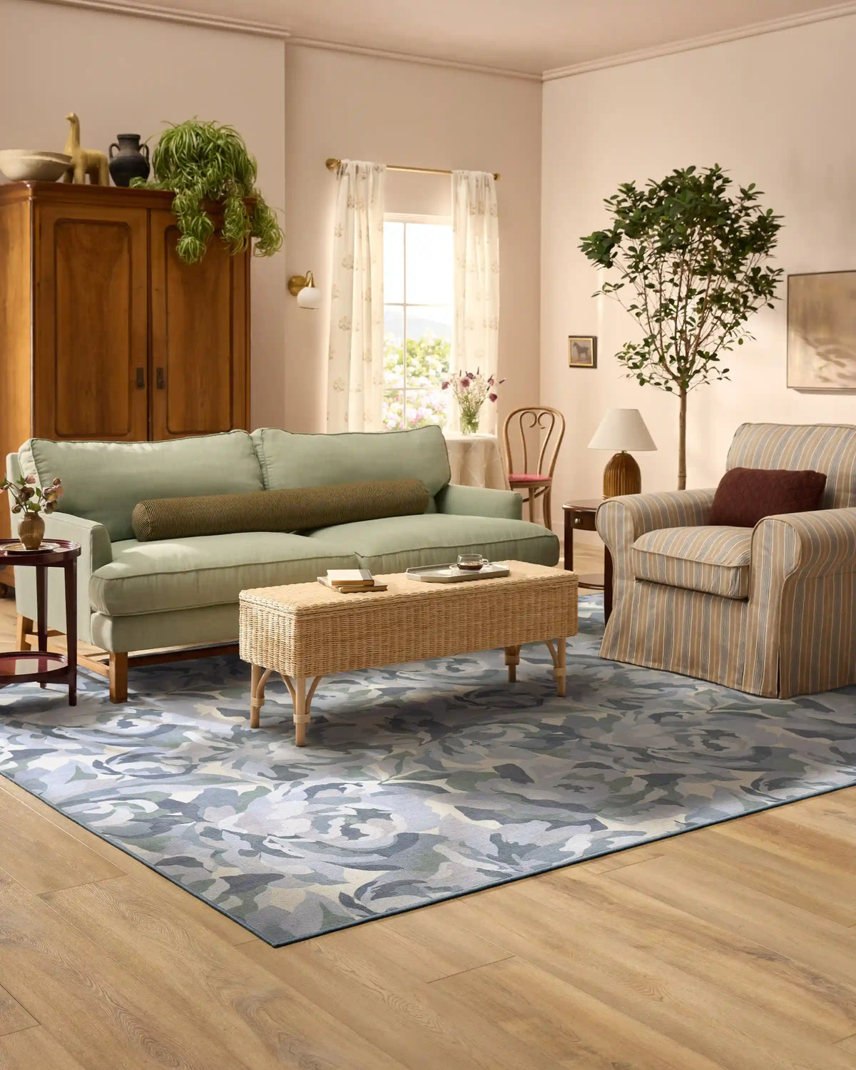 Fiona Blue Rug