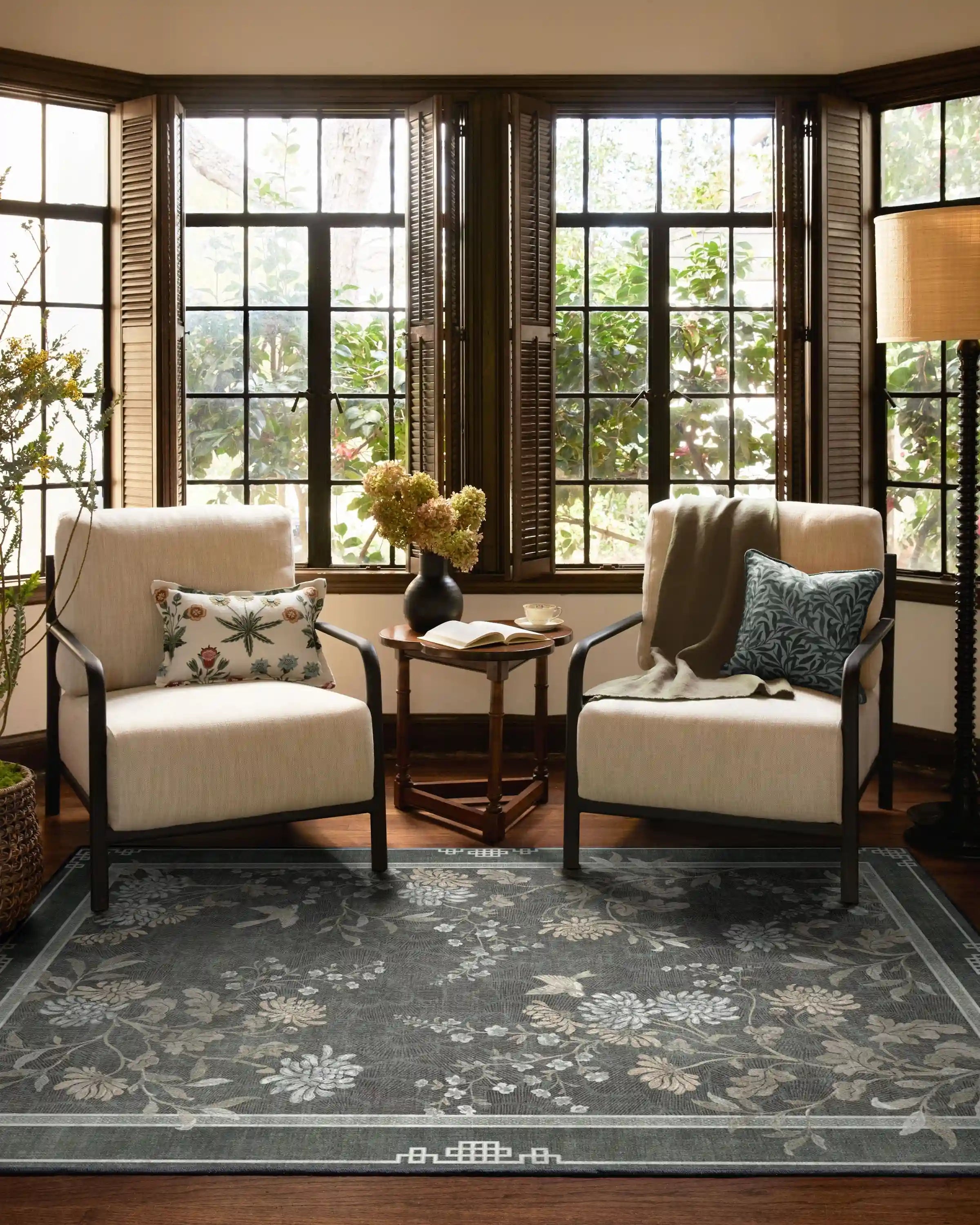Florian Charcoal Rug
