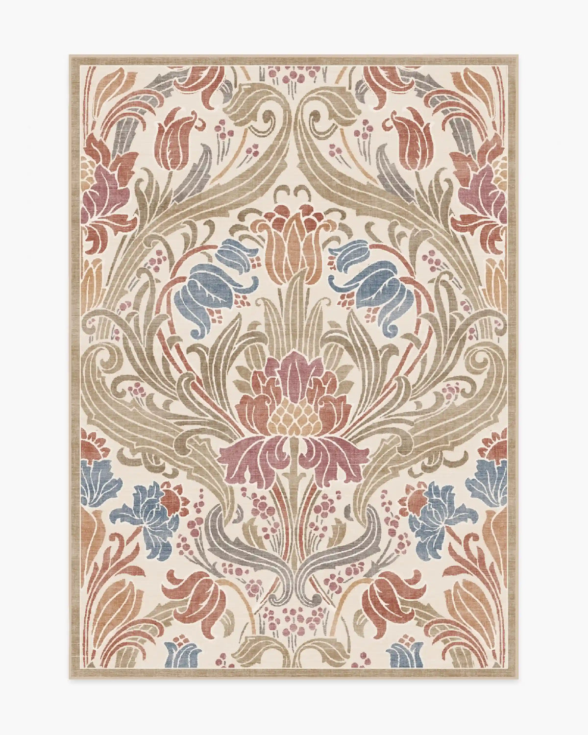 Flourish Cream Rug by Liberty