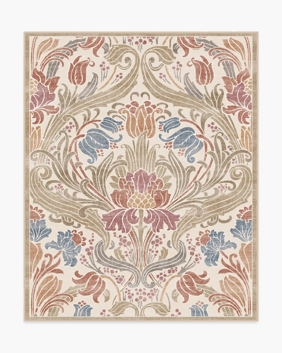 Flourish Cream Rug by Liberty