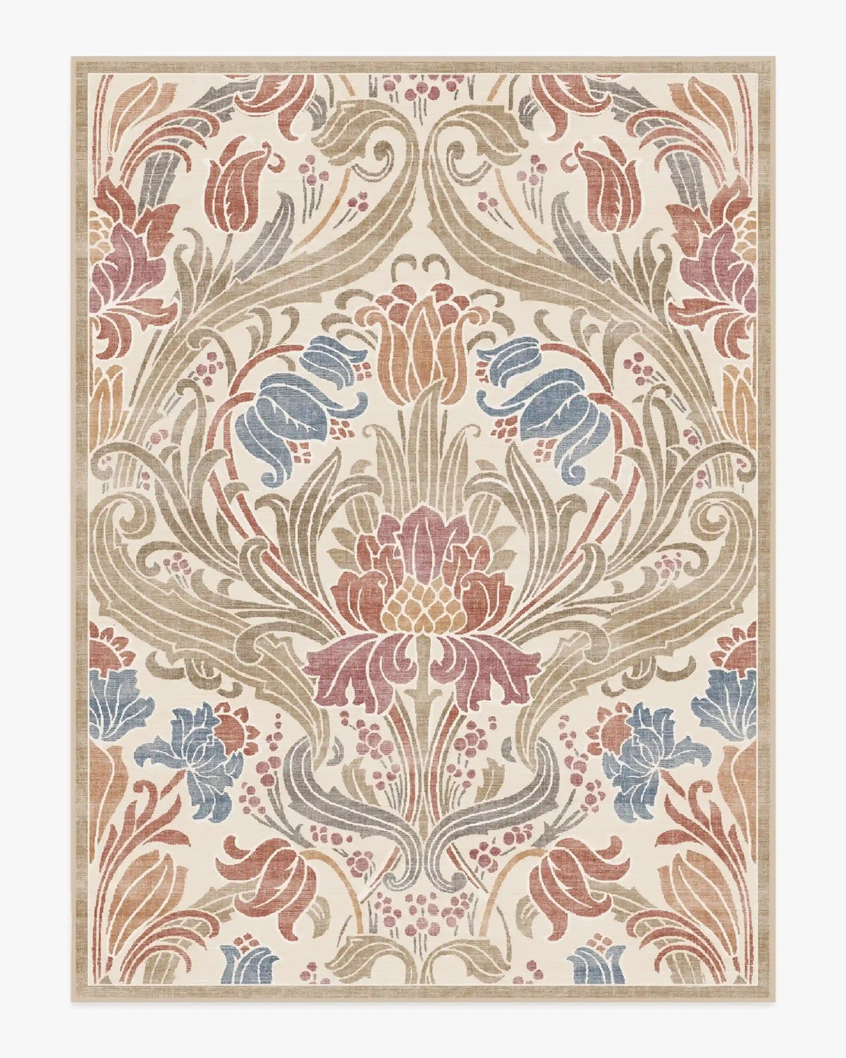 Flourish Cream Rug by Liberty