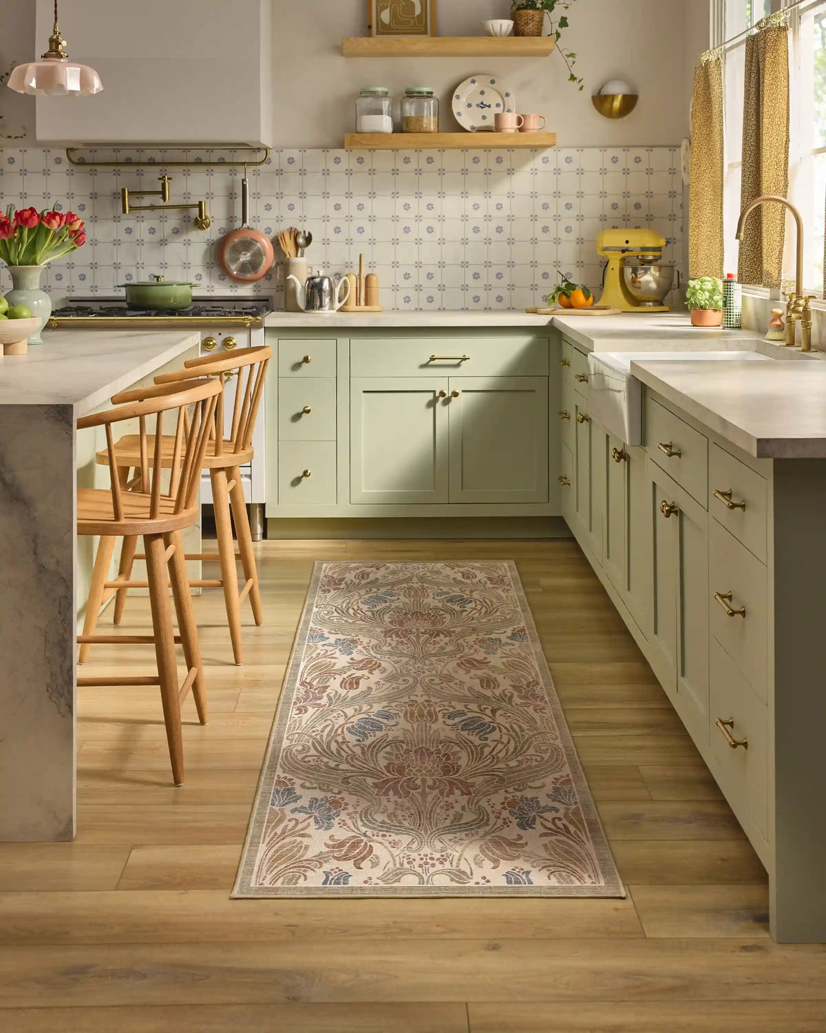 Flourish Cream Rug by Liberty
