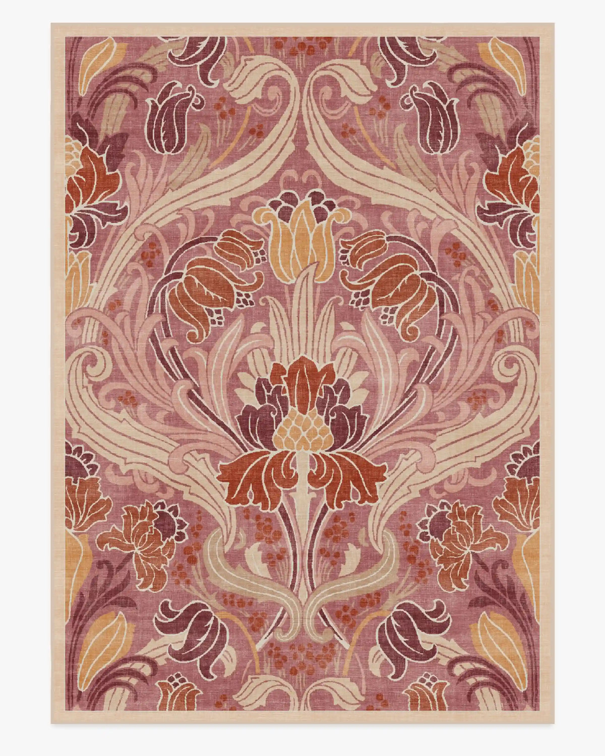 Flourish Rose Rug by Liberty