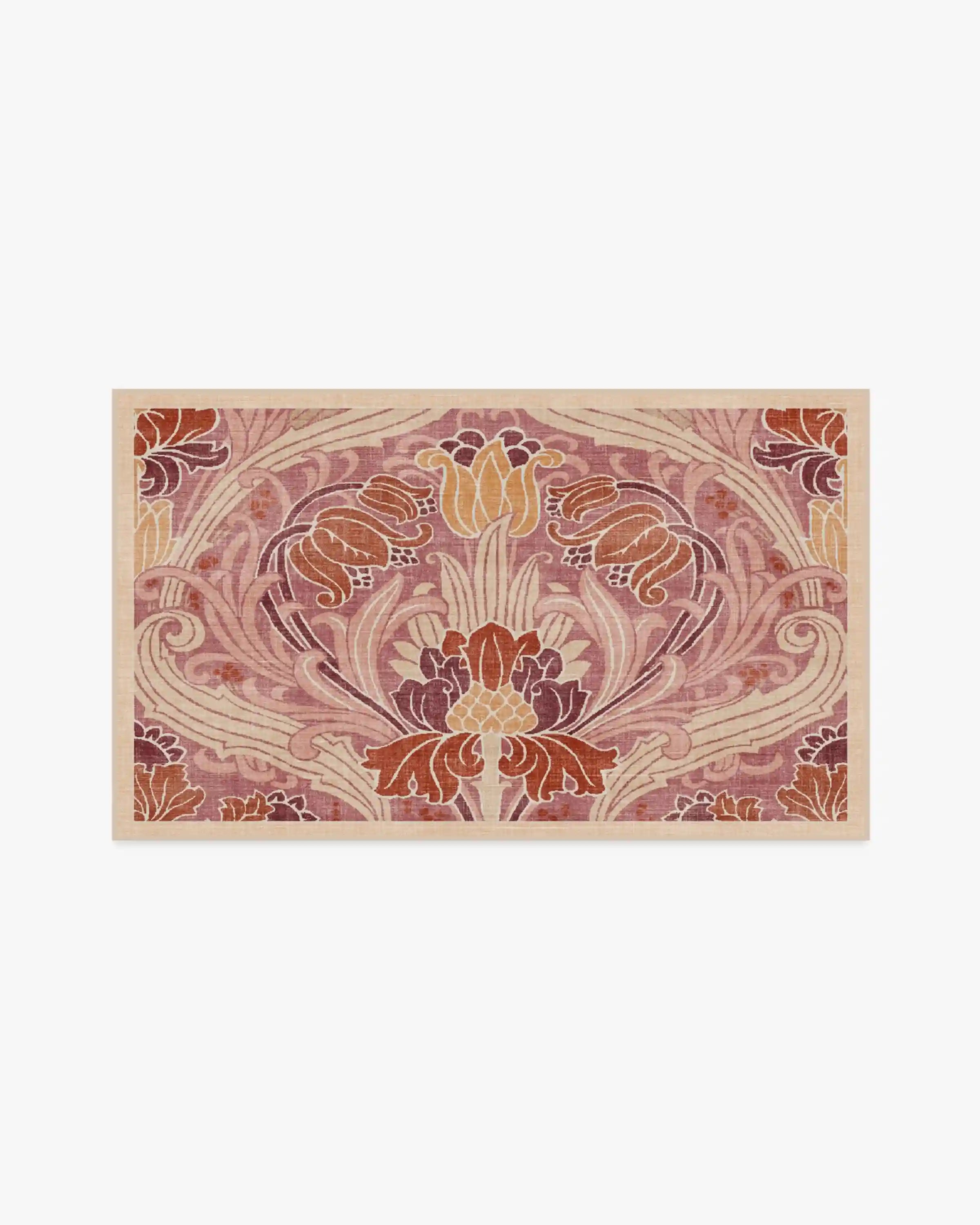 Flourish Rose Rug by Liberty