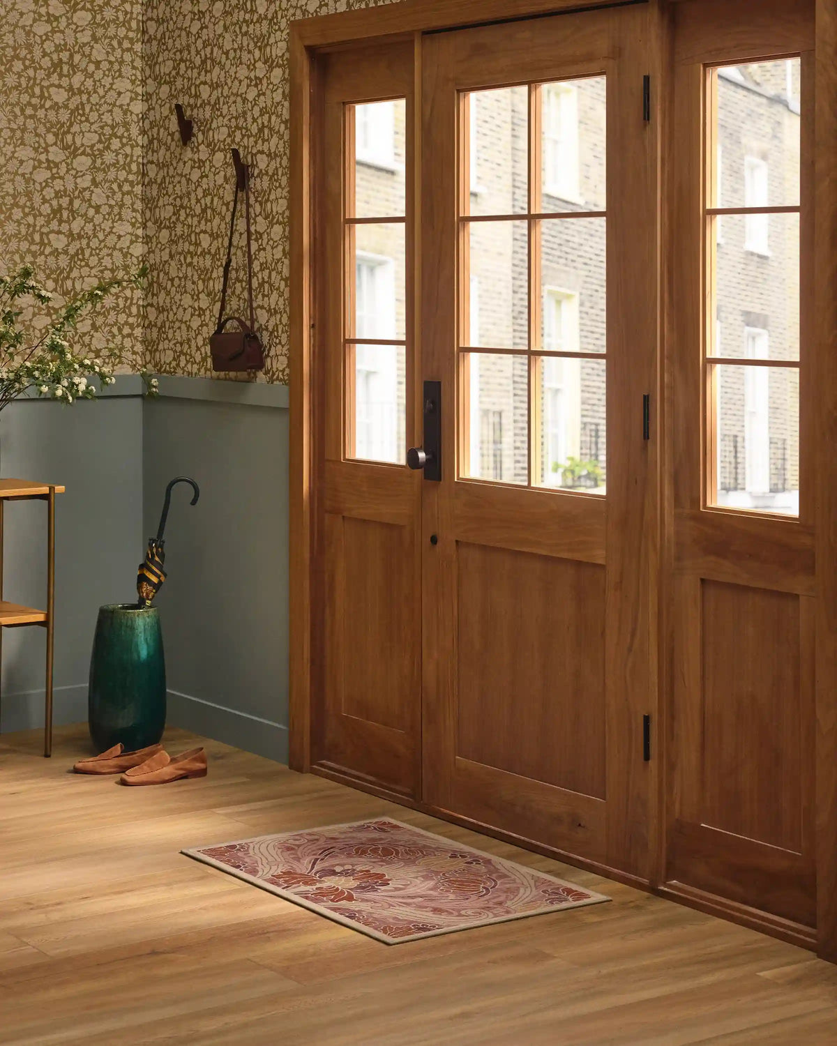 Flourish Rose Rug by Liberty