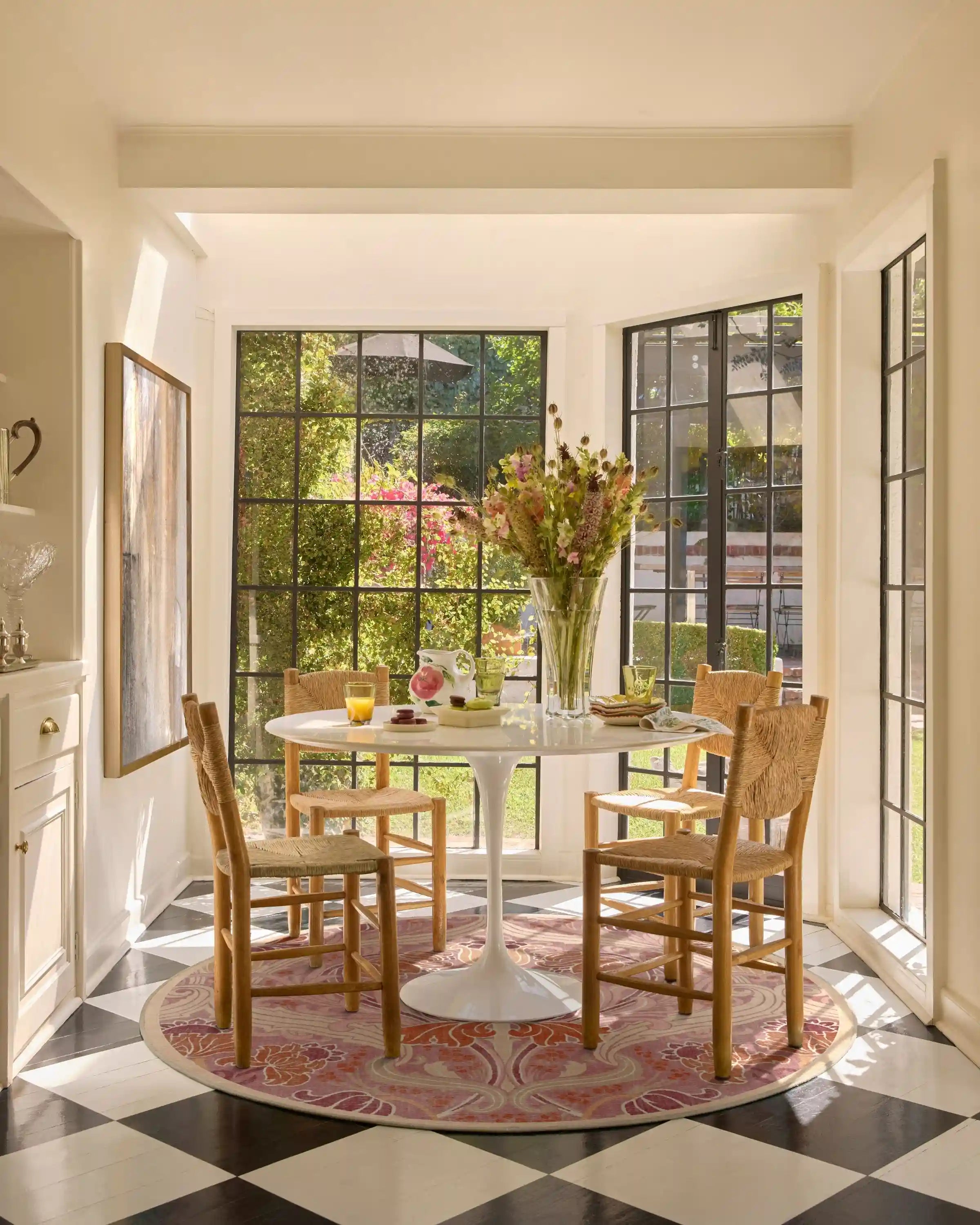 Flourish Rose Rug by Liberty