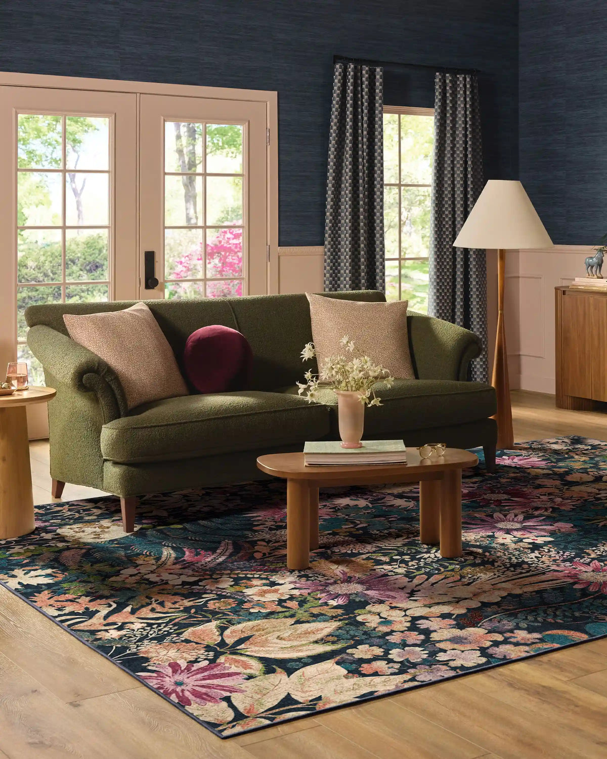 Fresco Midnight Rug by Liberty