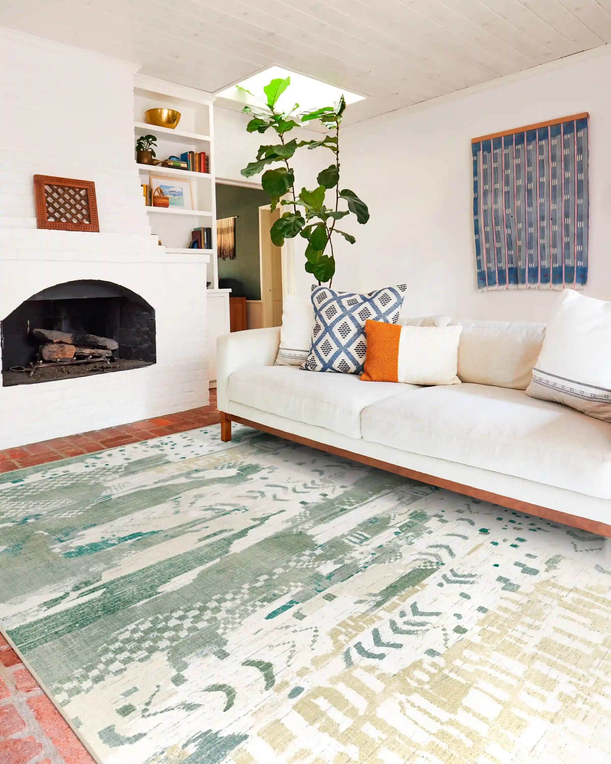 Gaia Green Rug