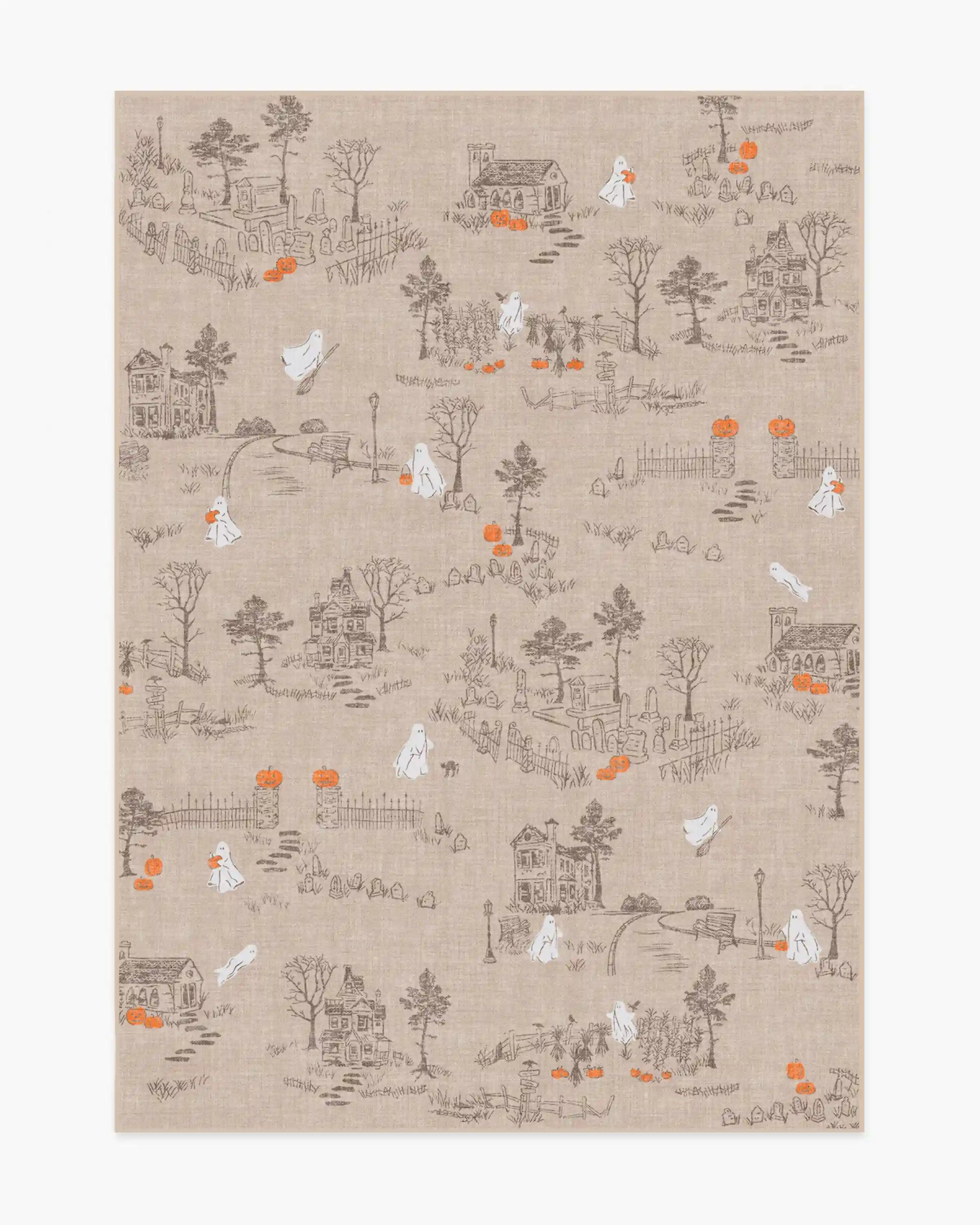 Ghost Stories Natural Rug