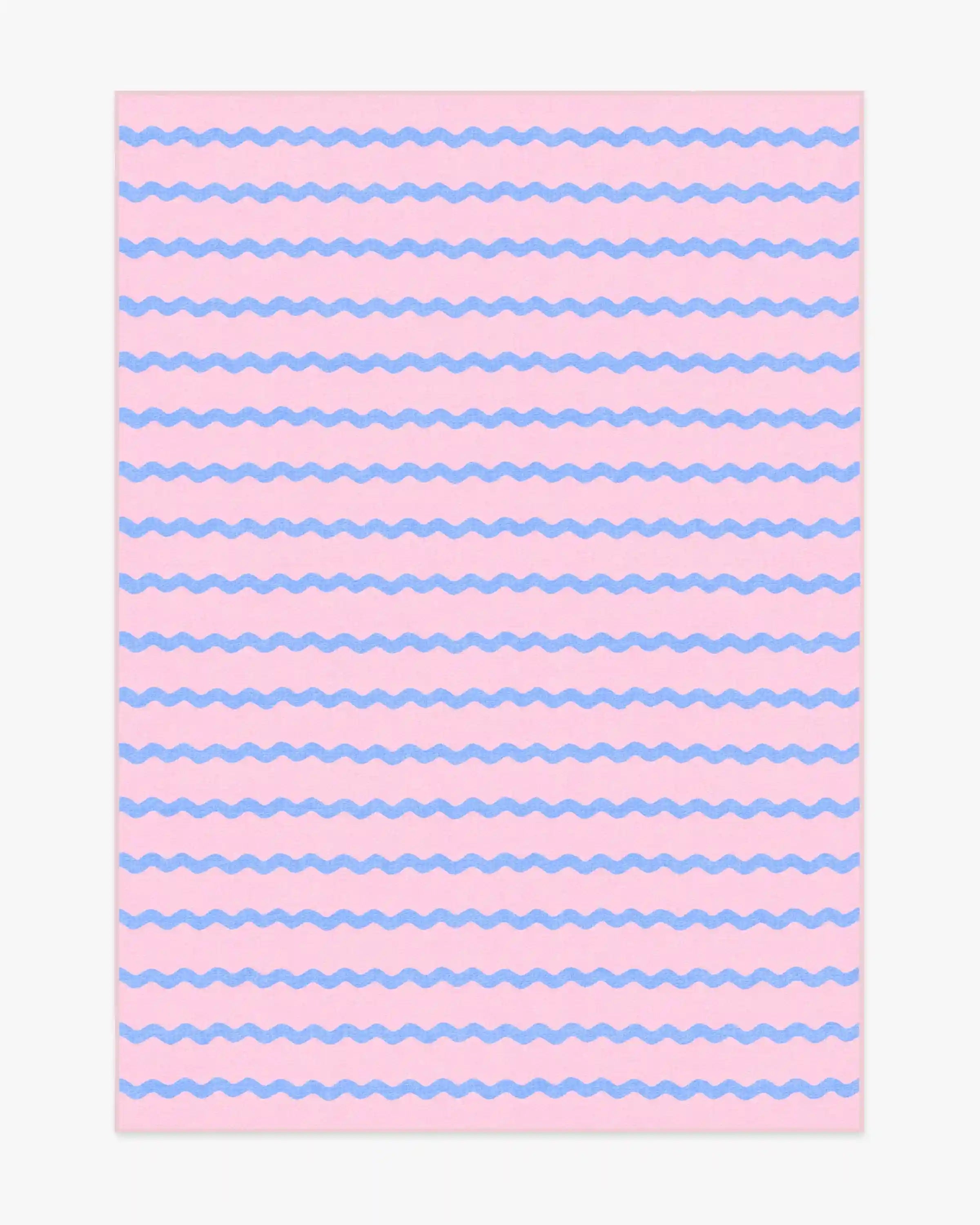 Giggle Squiggle Pink Rug