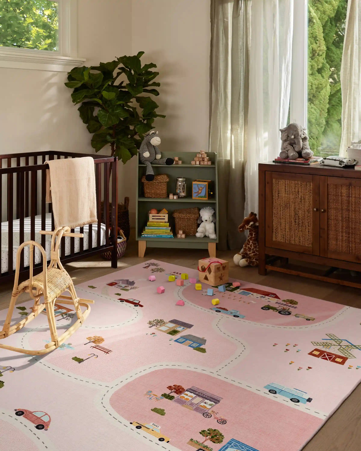 About Town Pink Rug
