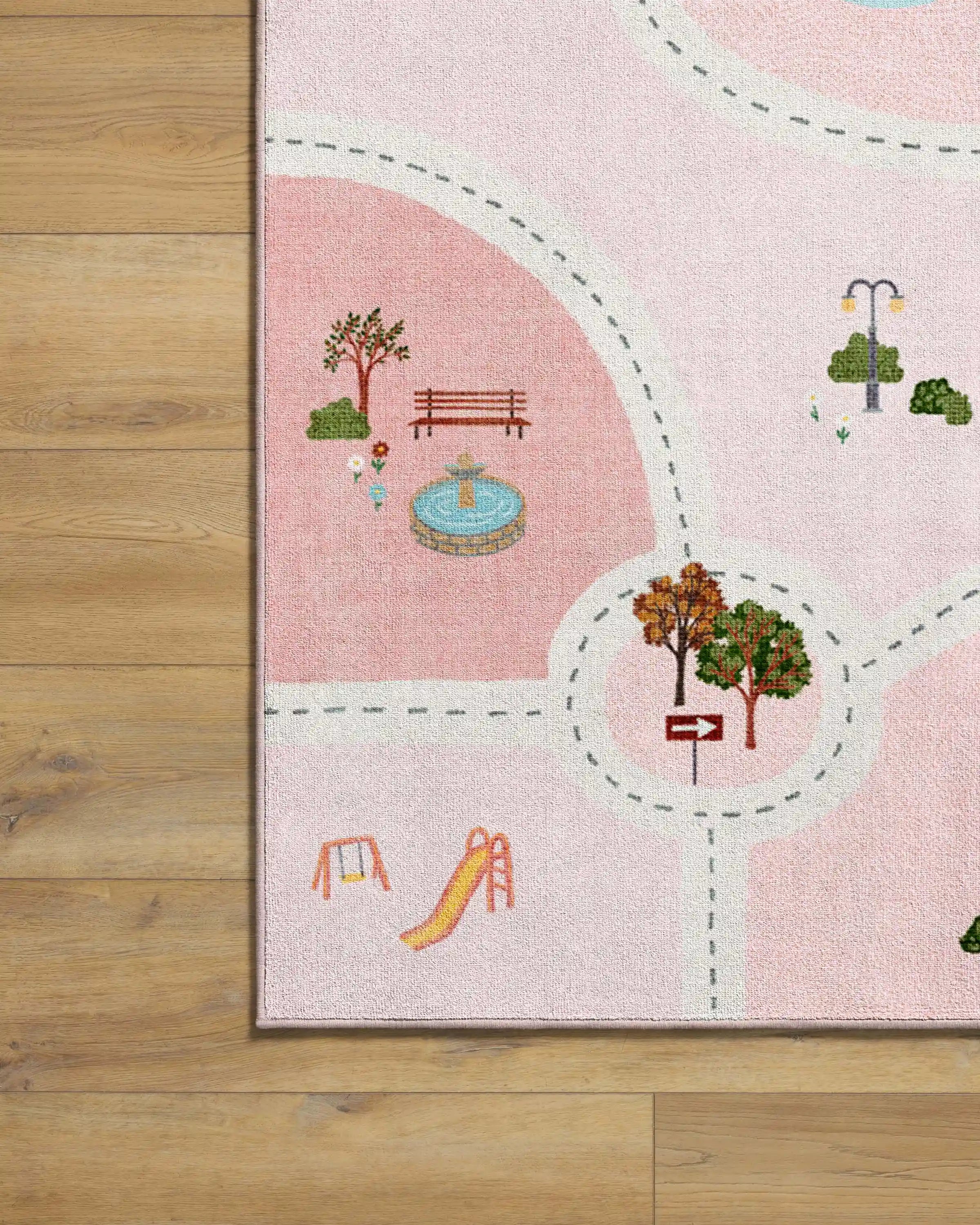 About Town Pink Rug