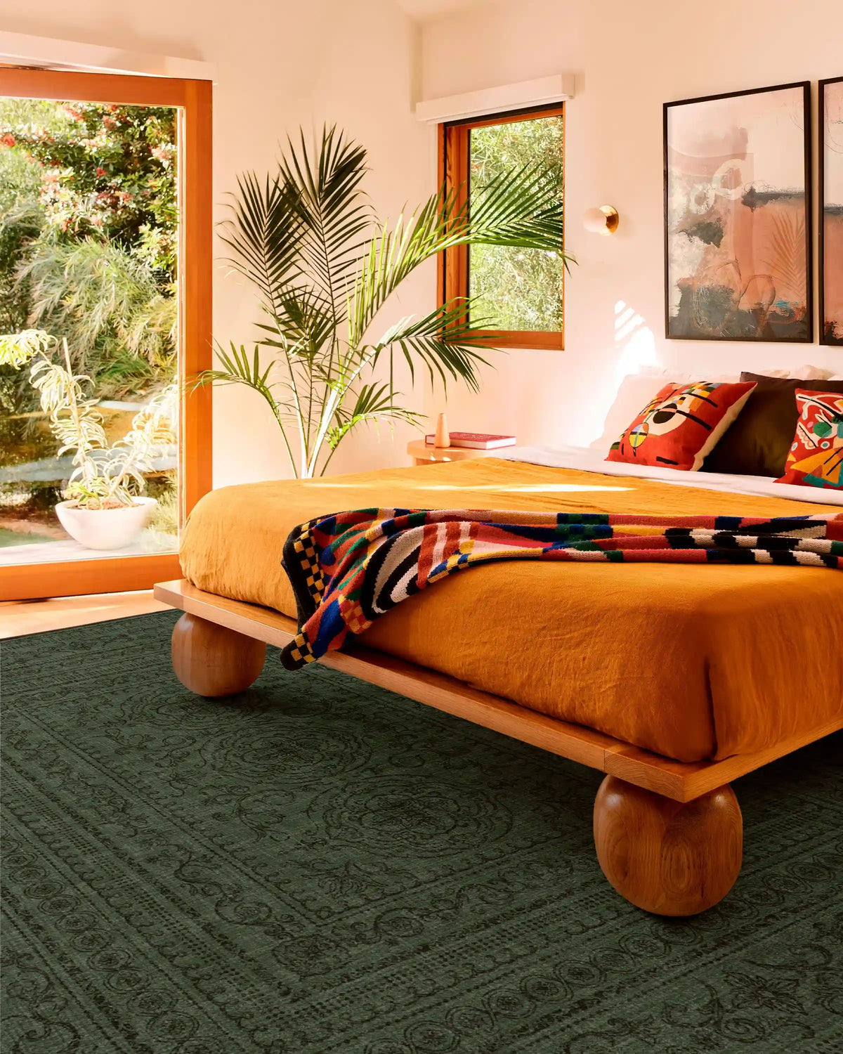 Gisele Dark Sage Rug
