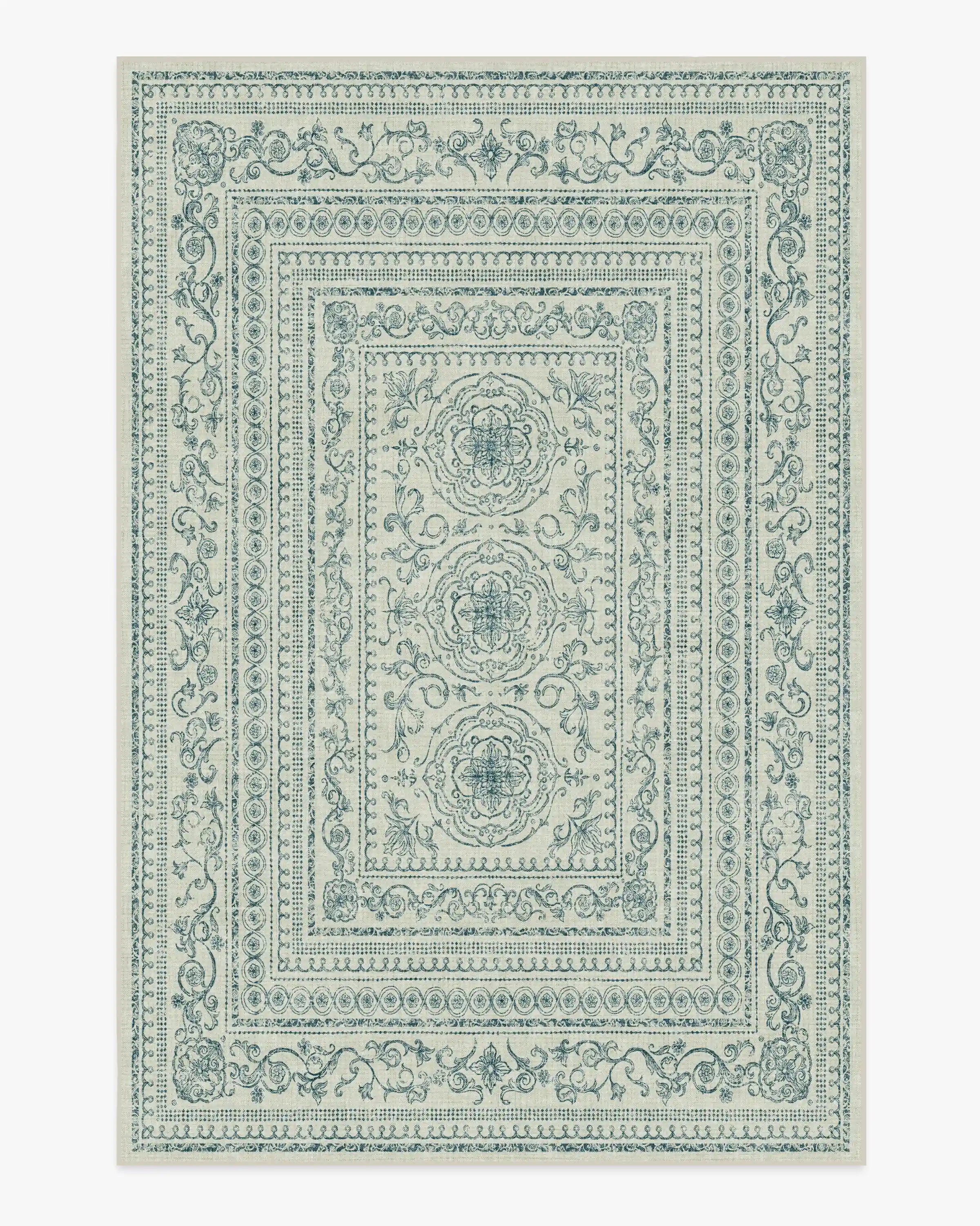 Gisele Neutral & Navy Rug
