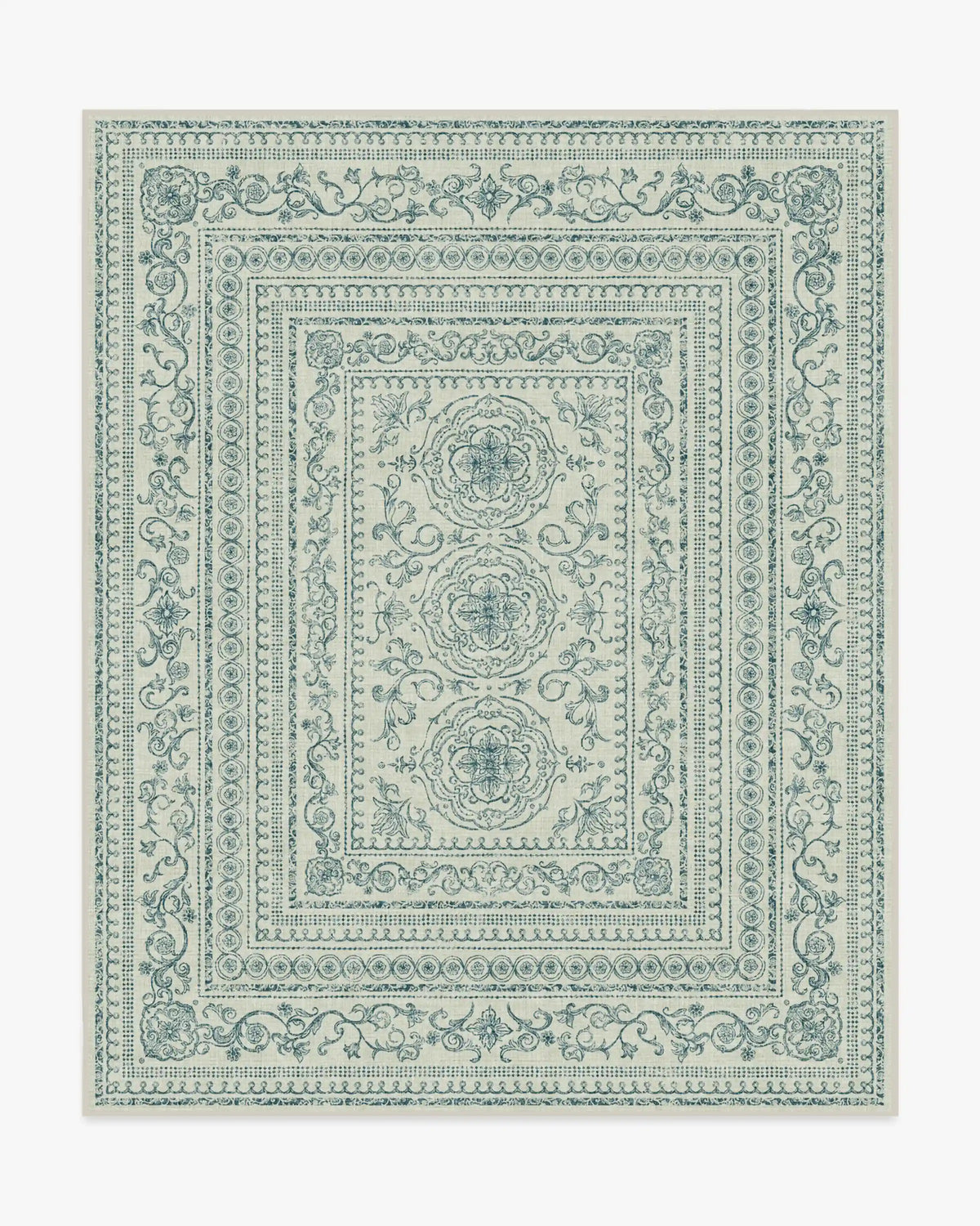 Gisele Neutral & Navy Rug