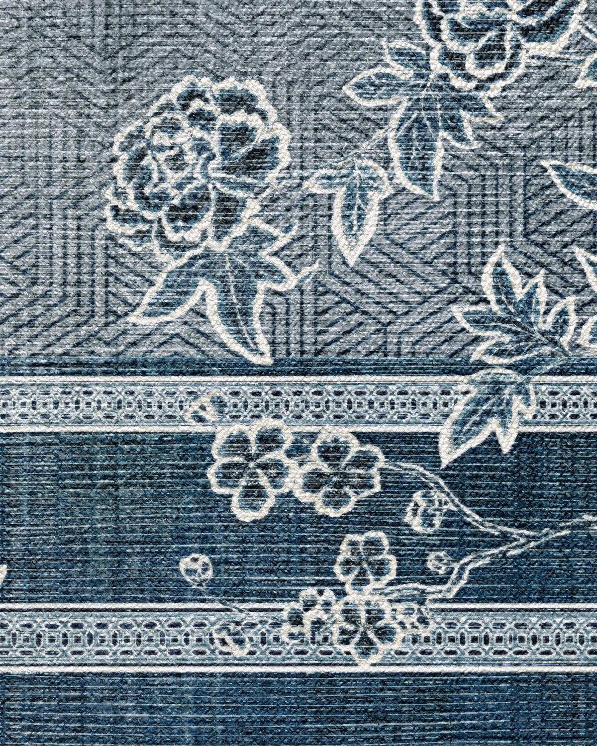 Draper Blue Rug by Gracie