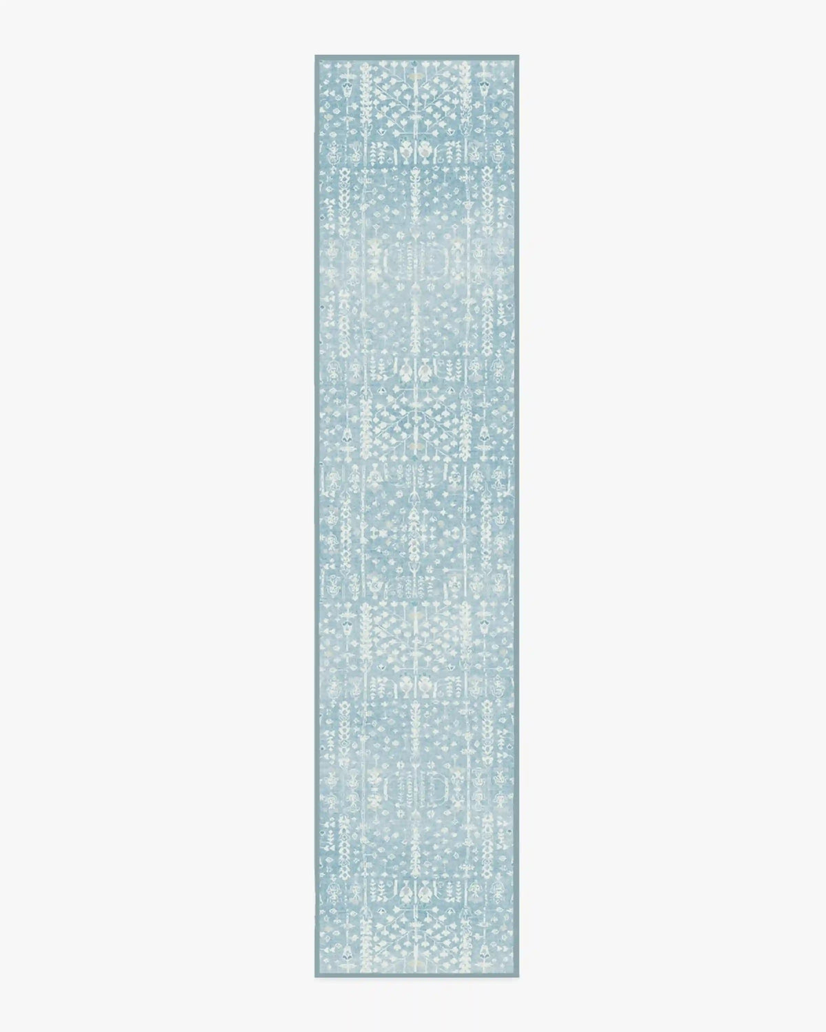 Palmetto Coastal Blue Rug by Gray Malin