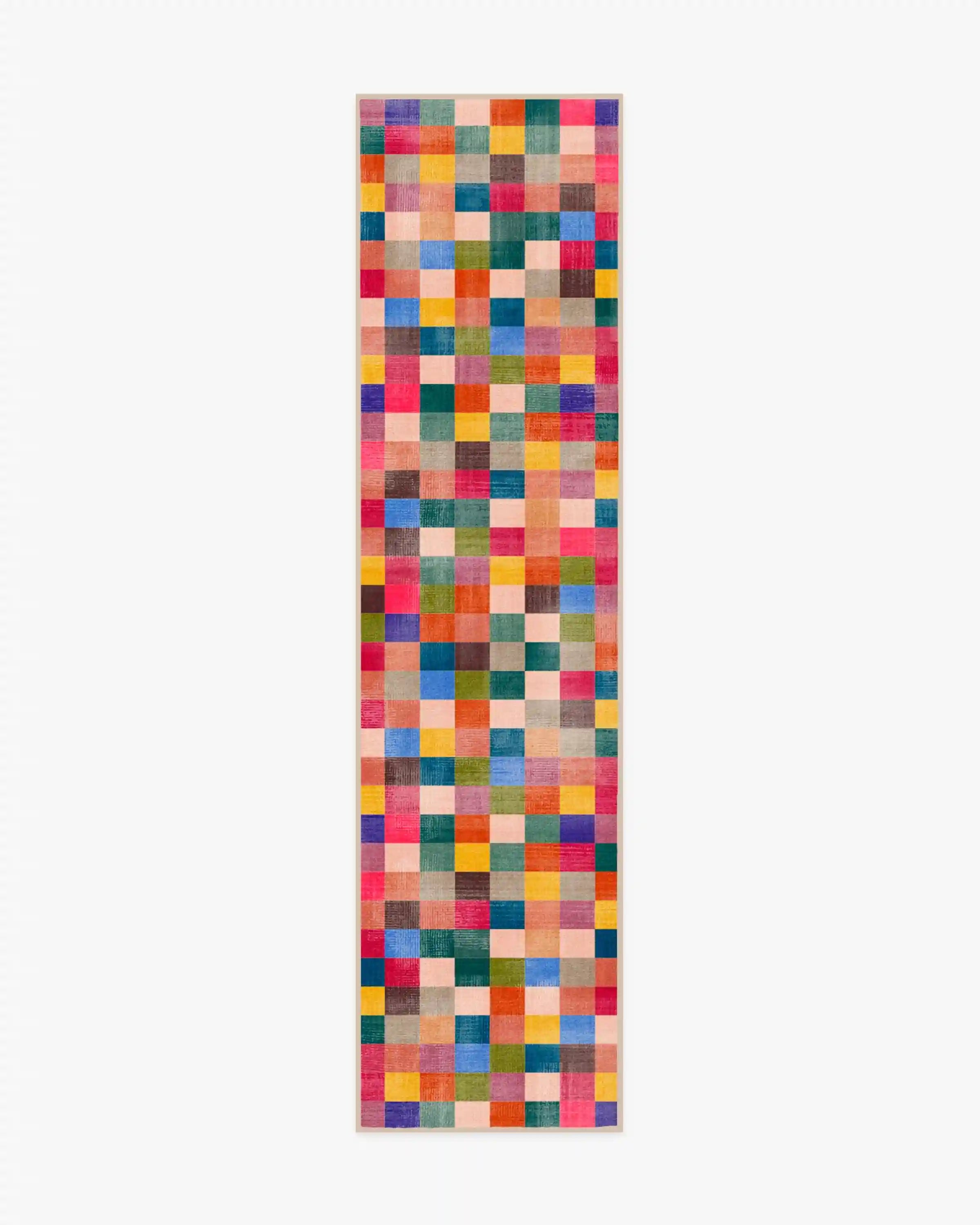Grossy Confetti Check Rug by Dan Pelosi