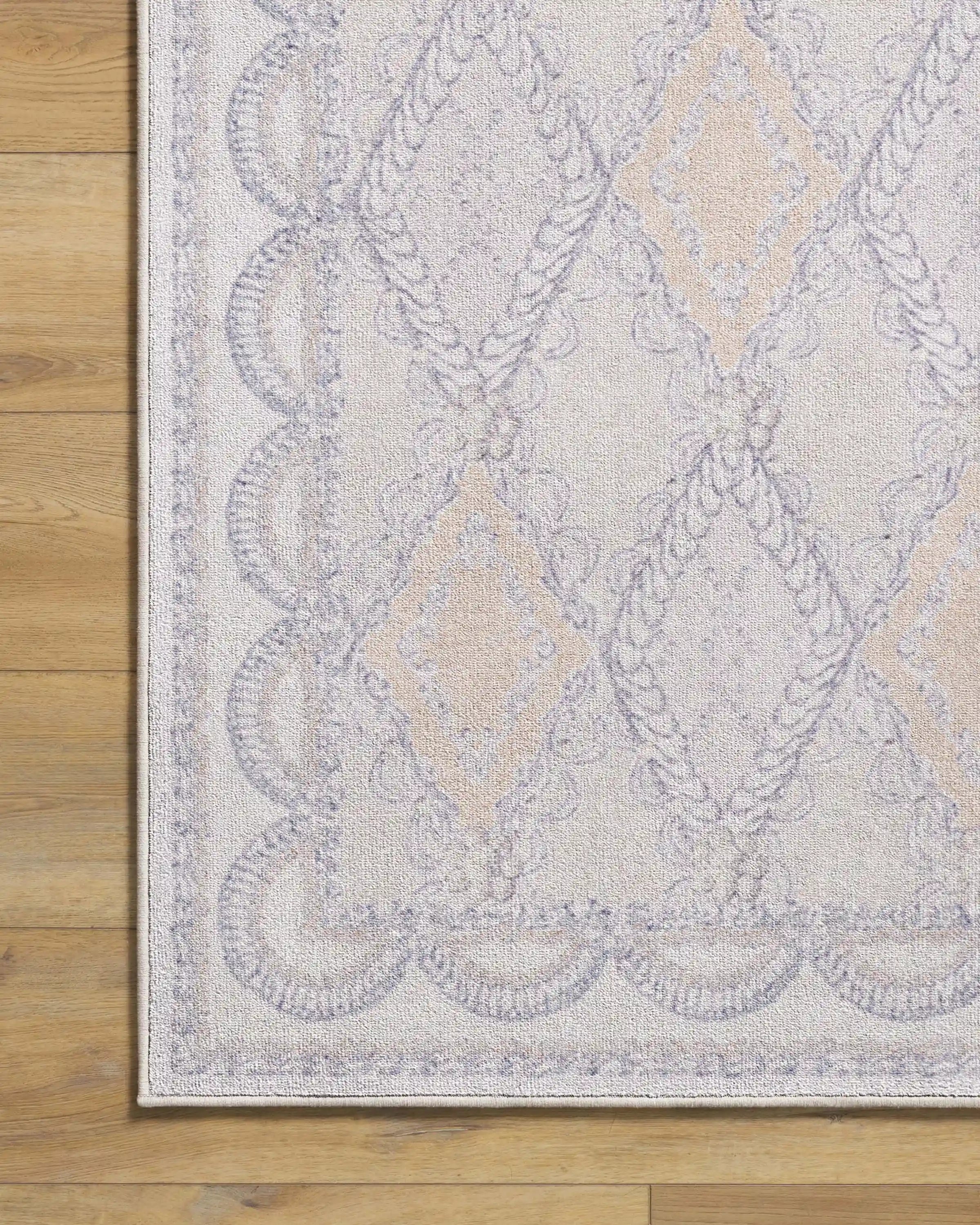 Happy Birthday Popo Cream & Rose Rug by Humberto Leon