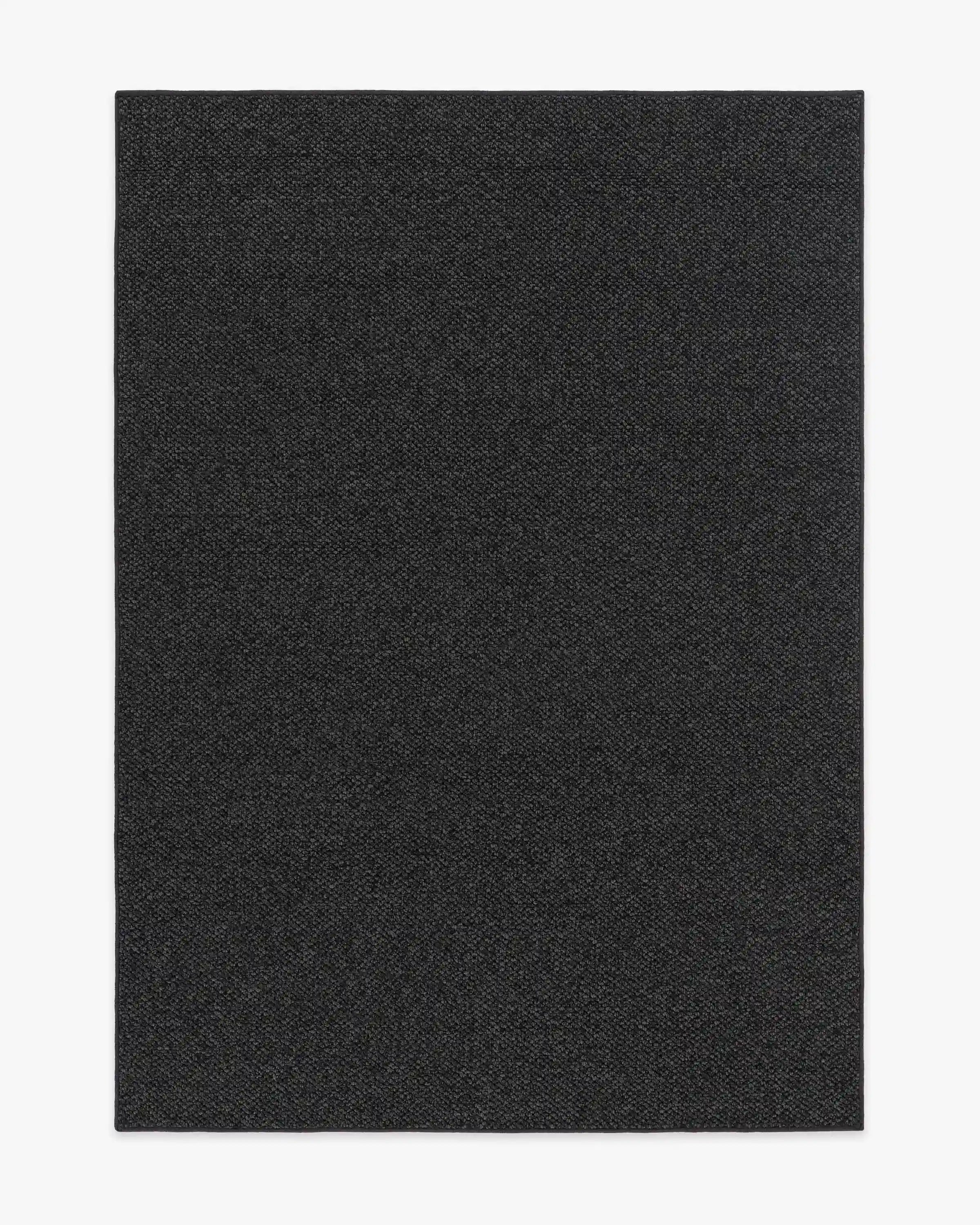 Haven Black Performance Weave Rug