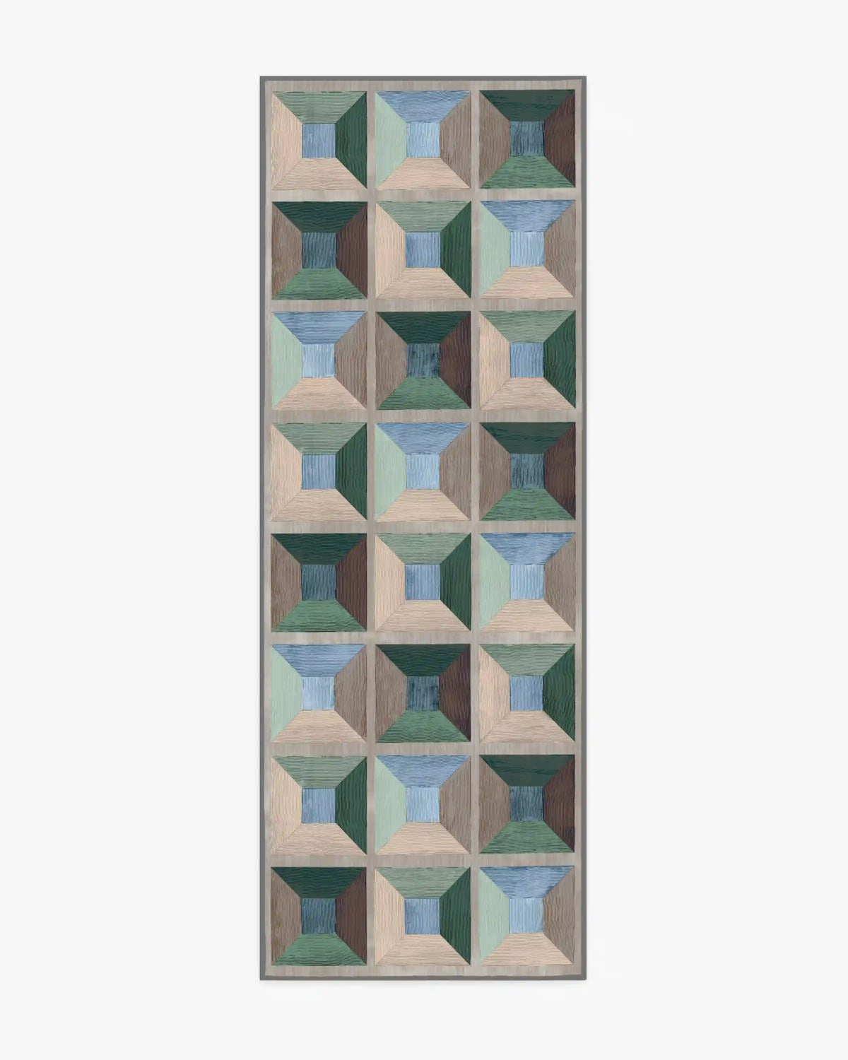 Hedra Soft Teal Rug