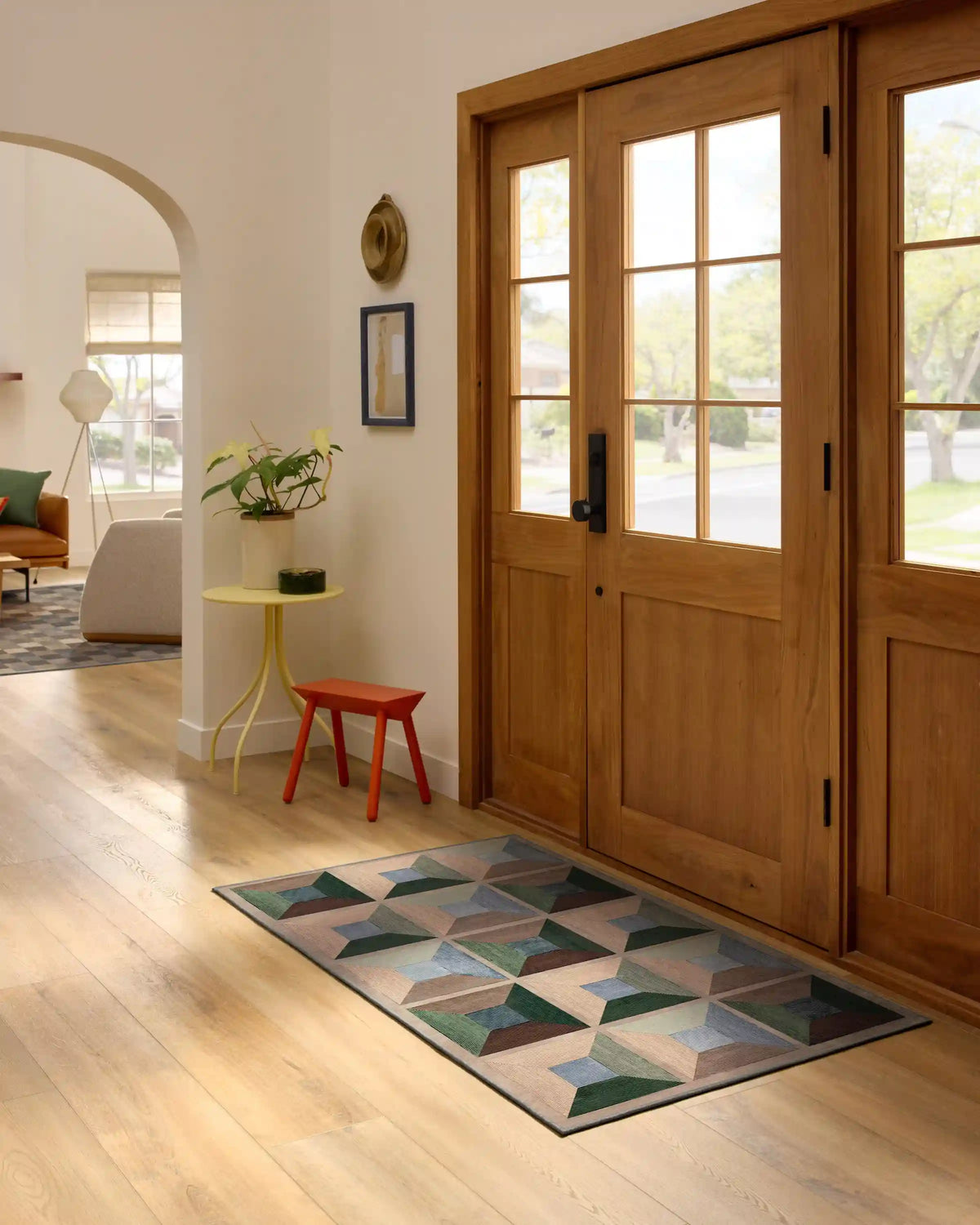 Hedra Soft Teal Rug