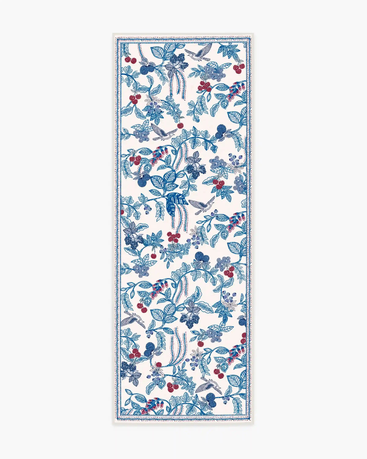 Heidi Blue & Cherry Rug