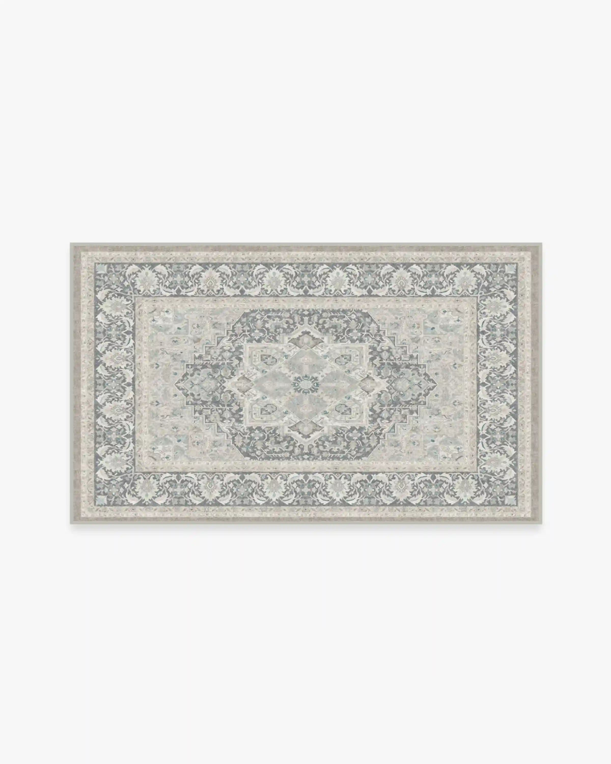 Hendesi Heriz Abalone Rug