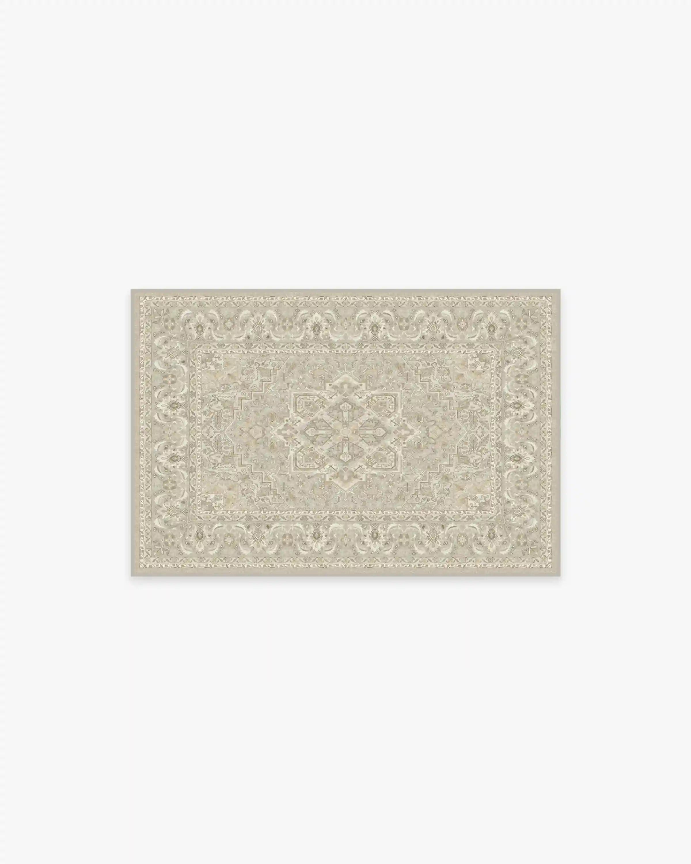 Hendesi Heriz Cream Rug