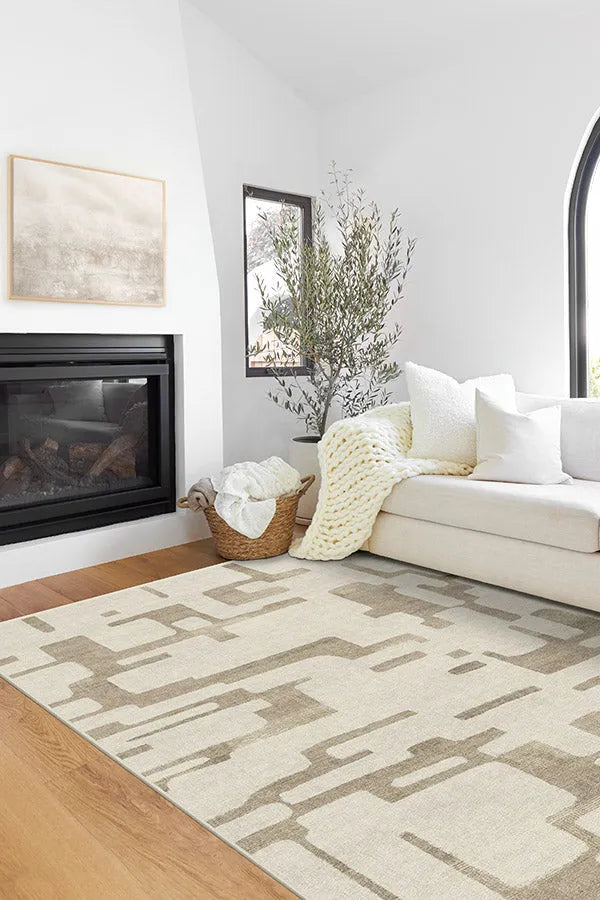 Holme Ivory & Natural Rug