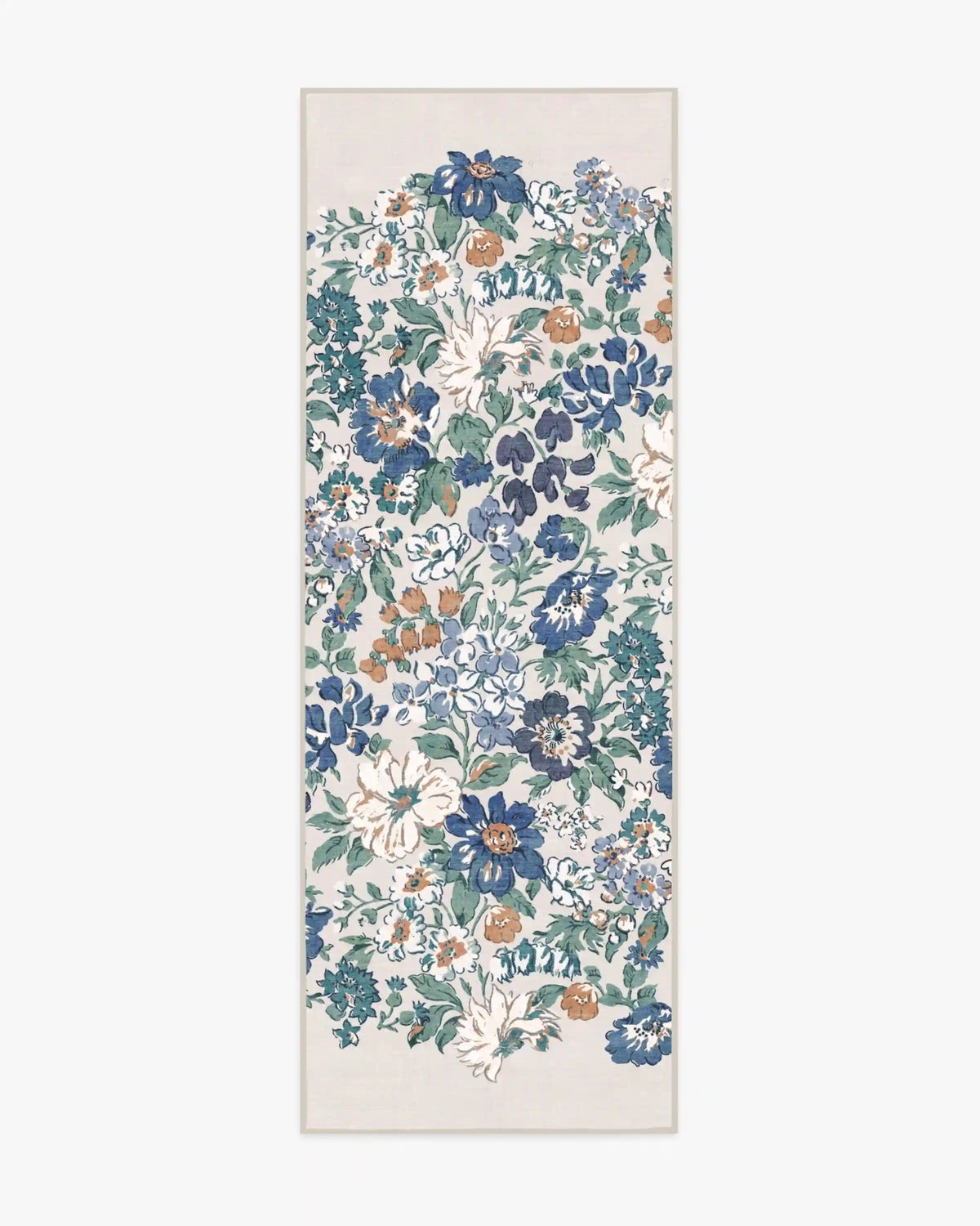 Honeydew Blue Rug by Liberty