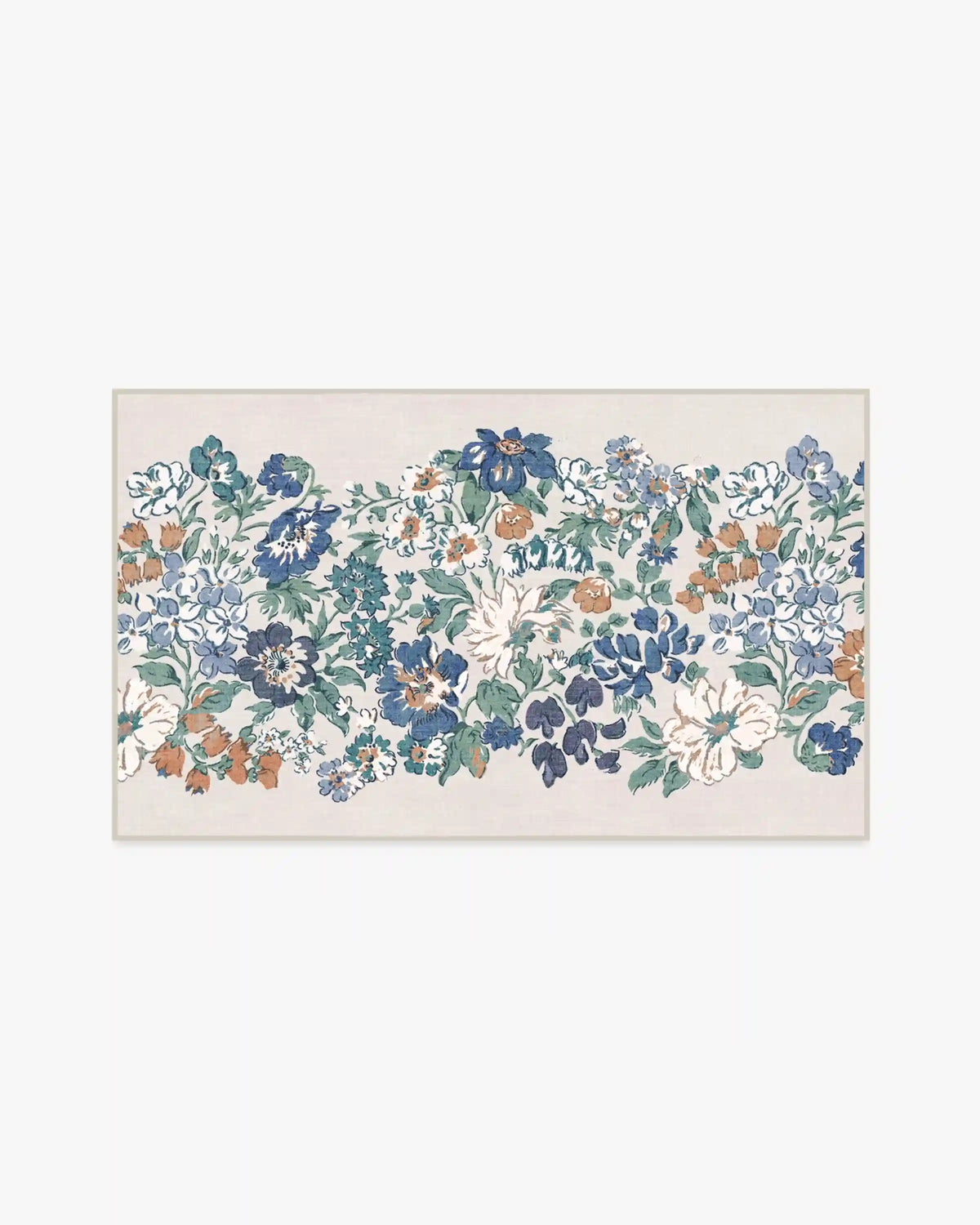 Honeydew Blue Rug by Liberty