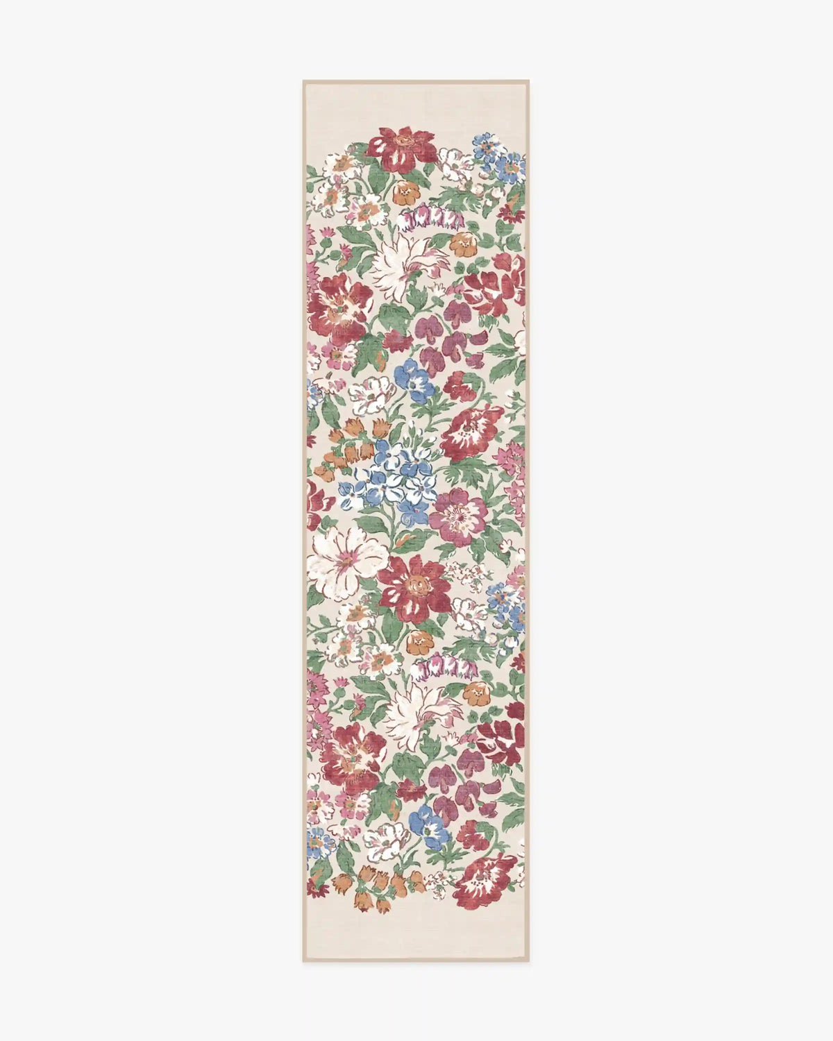Honeydew Red & Pink Rug by Liberty