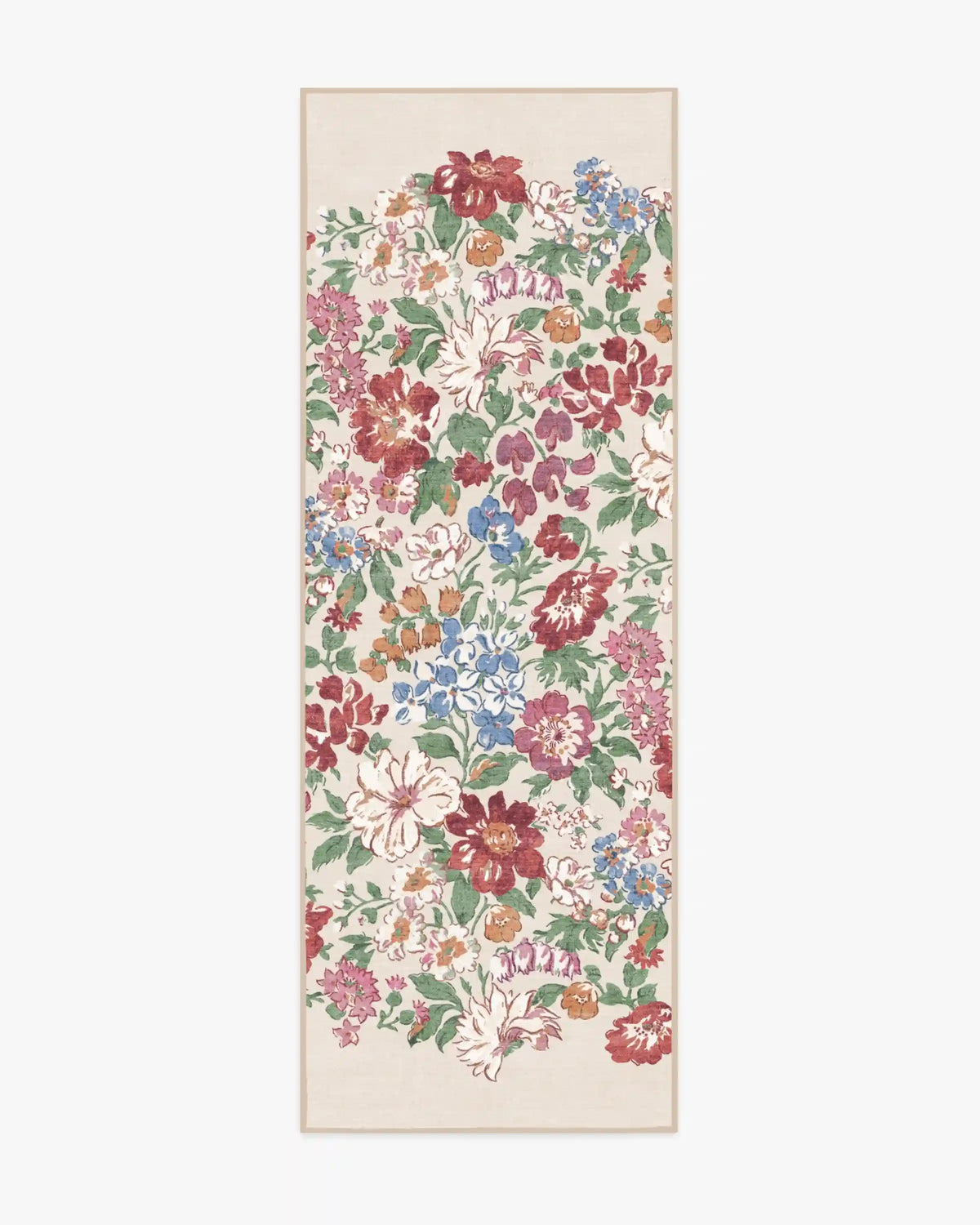 Honeydew Red & Pink Rug by Liberty