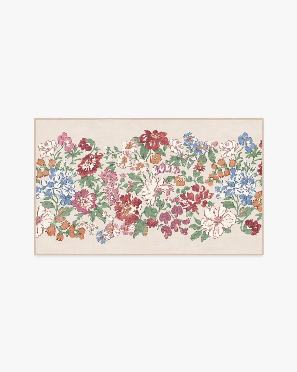 Honeydew Red & Pink Rug by Liberty