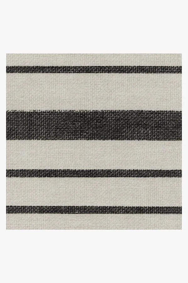 Hudson Stripe Black Rug