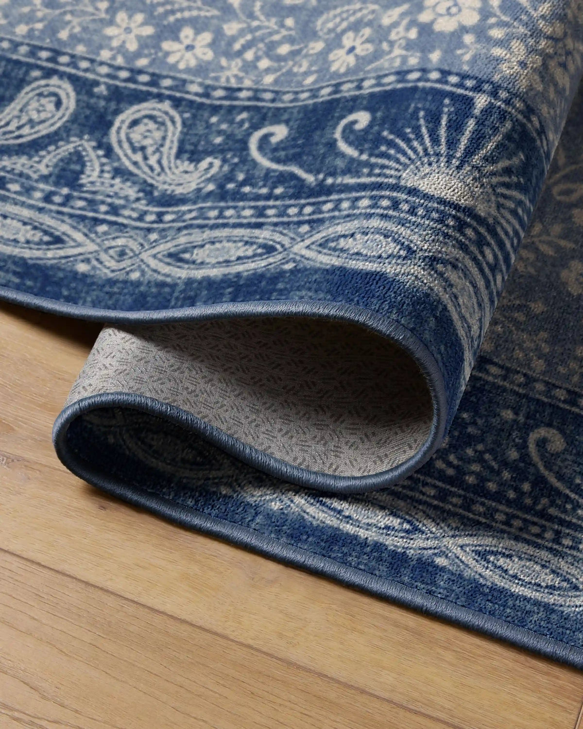 Humberto's Bandana Blue Rug by Humberto Leon