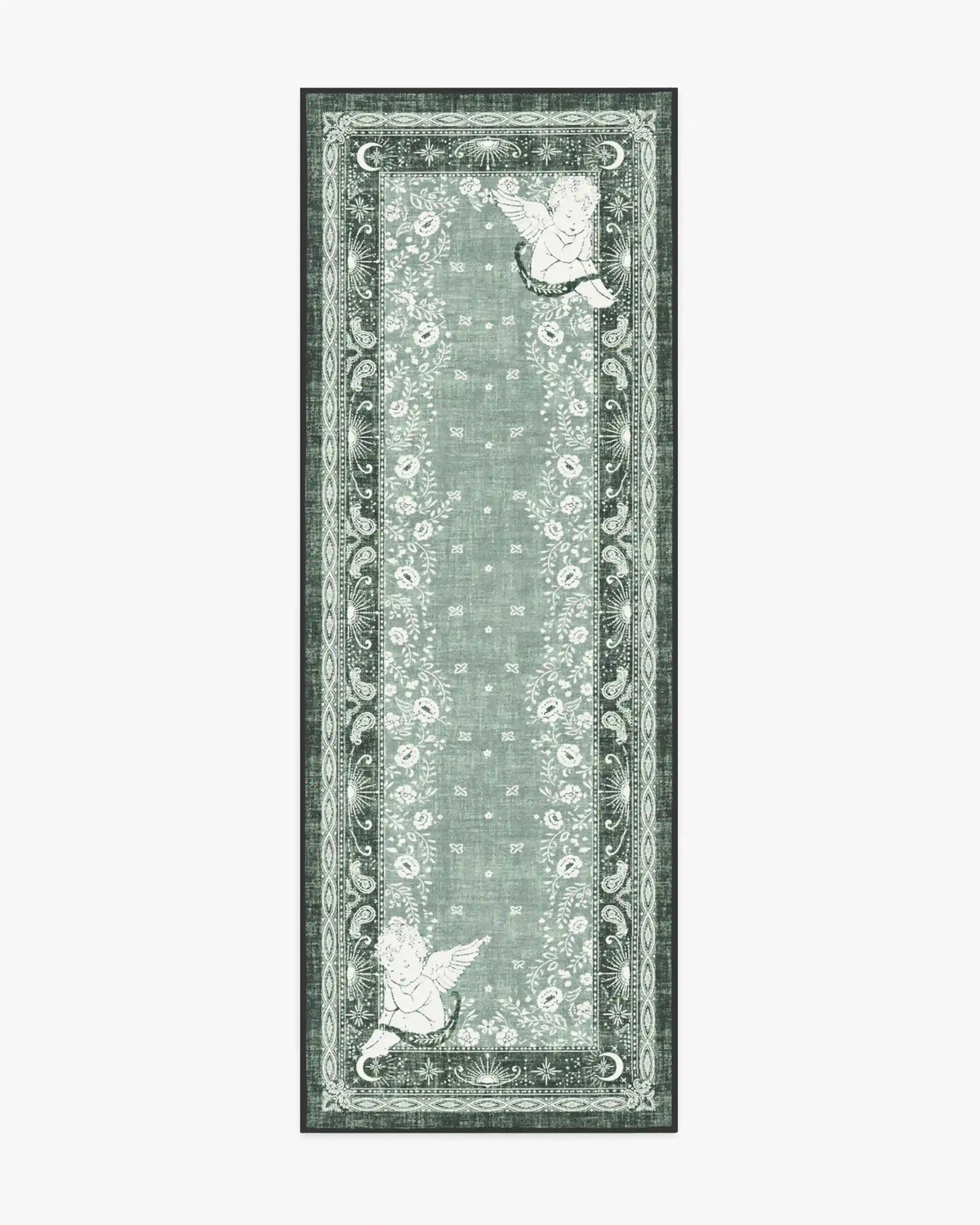 Humberto's Bandana Green Rug by Humberto Leon